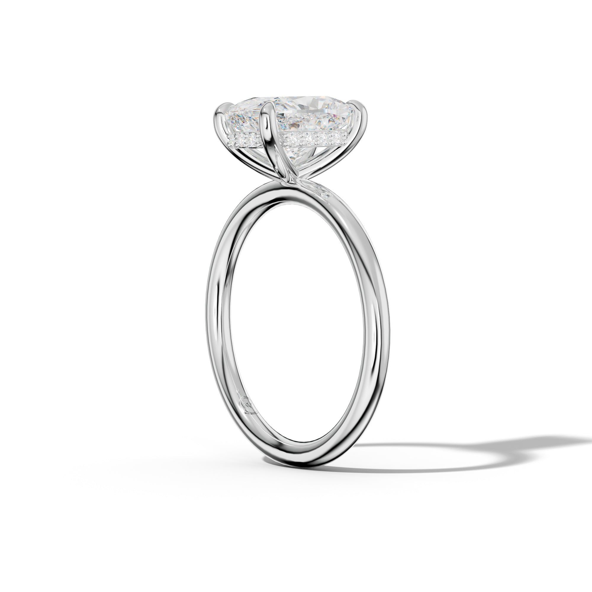 Siya Elongated Cushion Diamond Engagement Ring