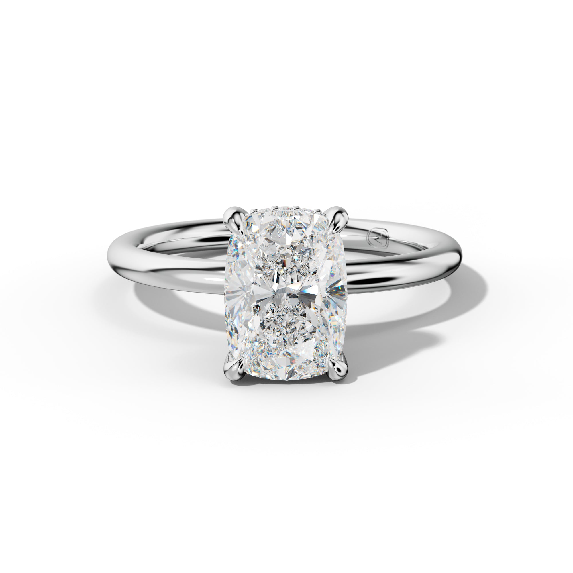 Siya Elongated Cushion Diamond Engagement Ring