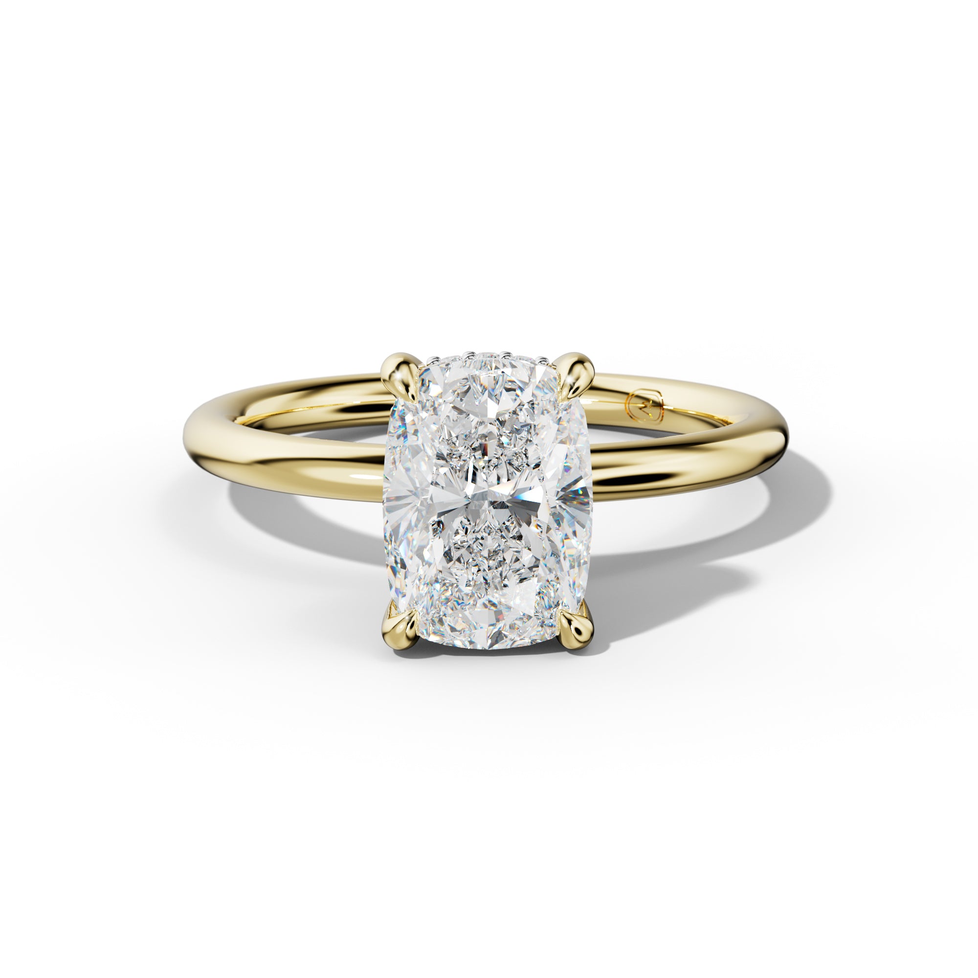 Siya Elongated Cushion Diamond Engagement Ring