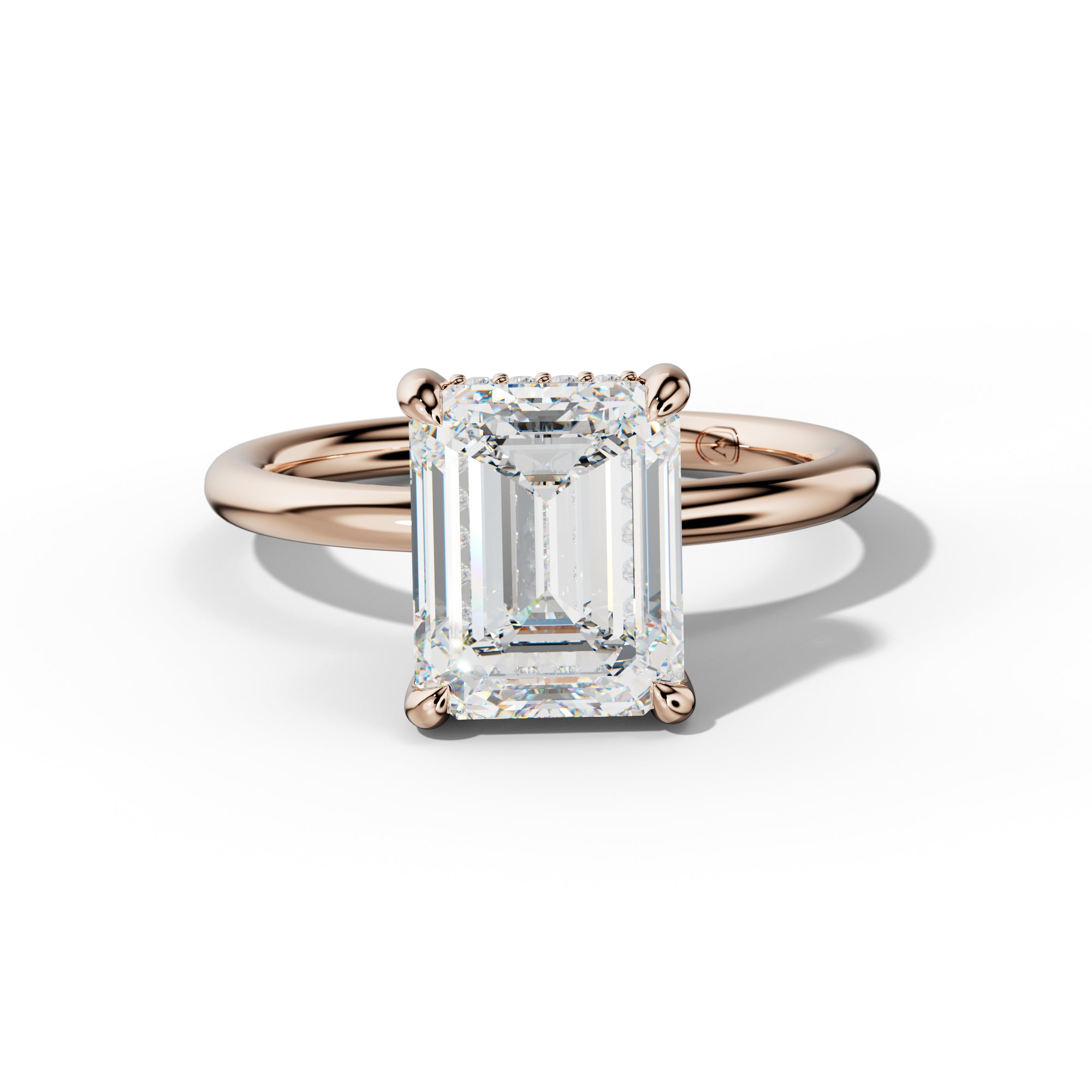 Siya Emerald Cut Engagement Ring