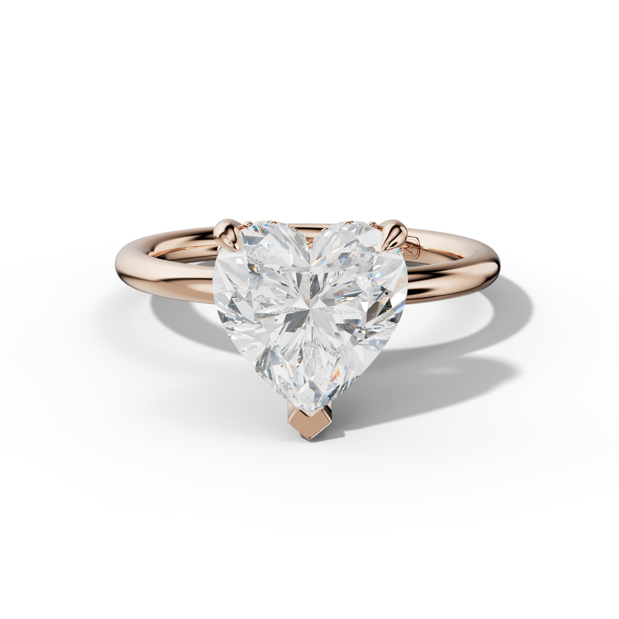 Siya Heart Diamond  Engagement Ring