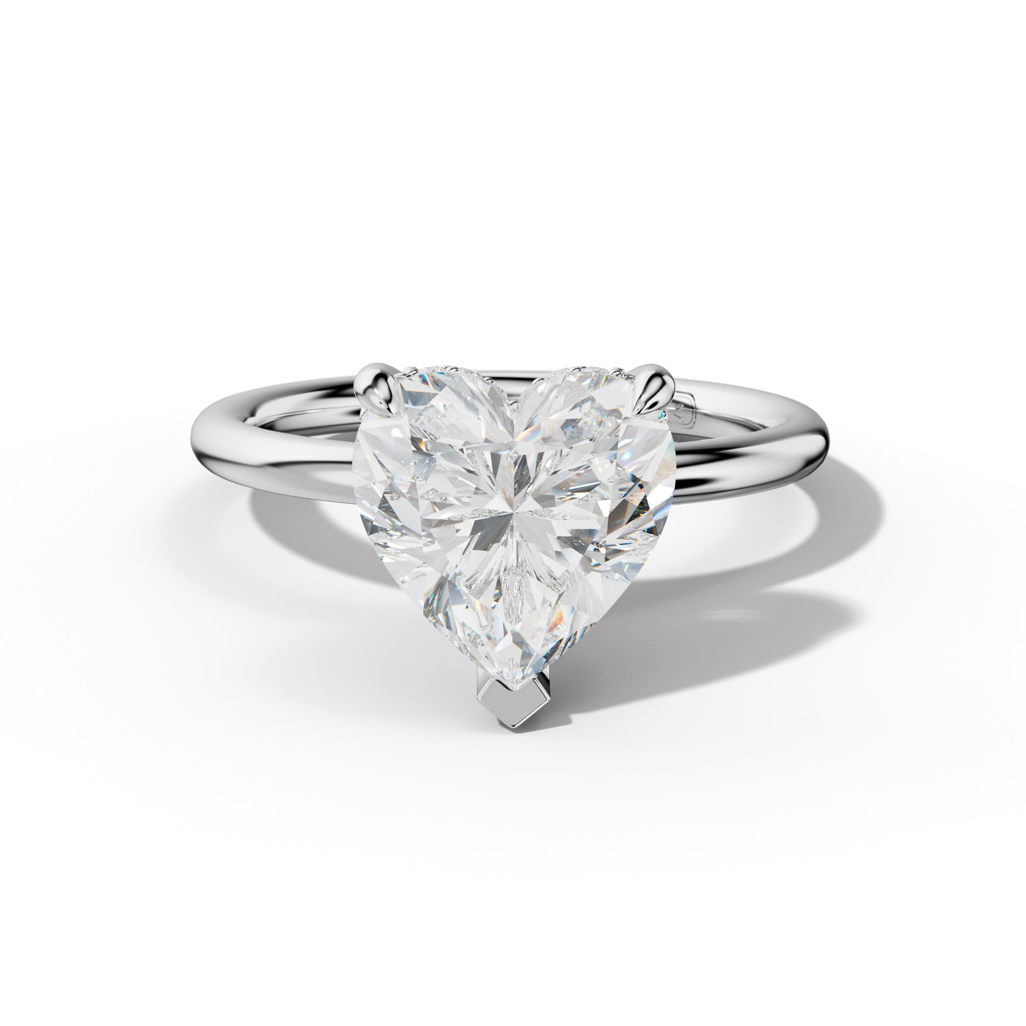 Siya Heart Diamond  Engagement Ring