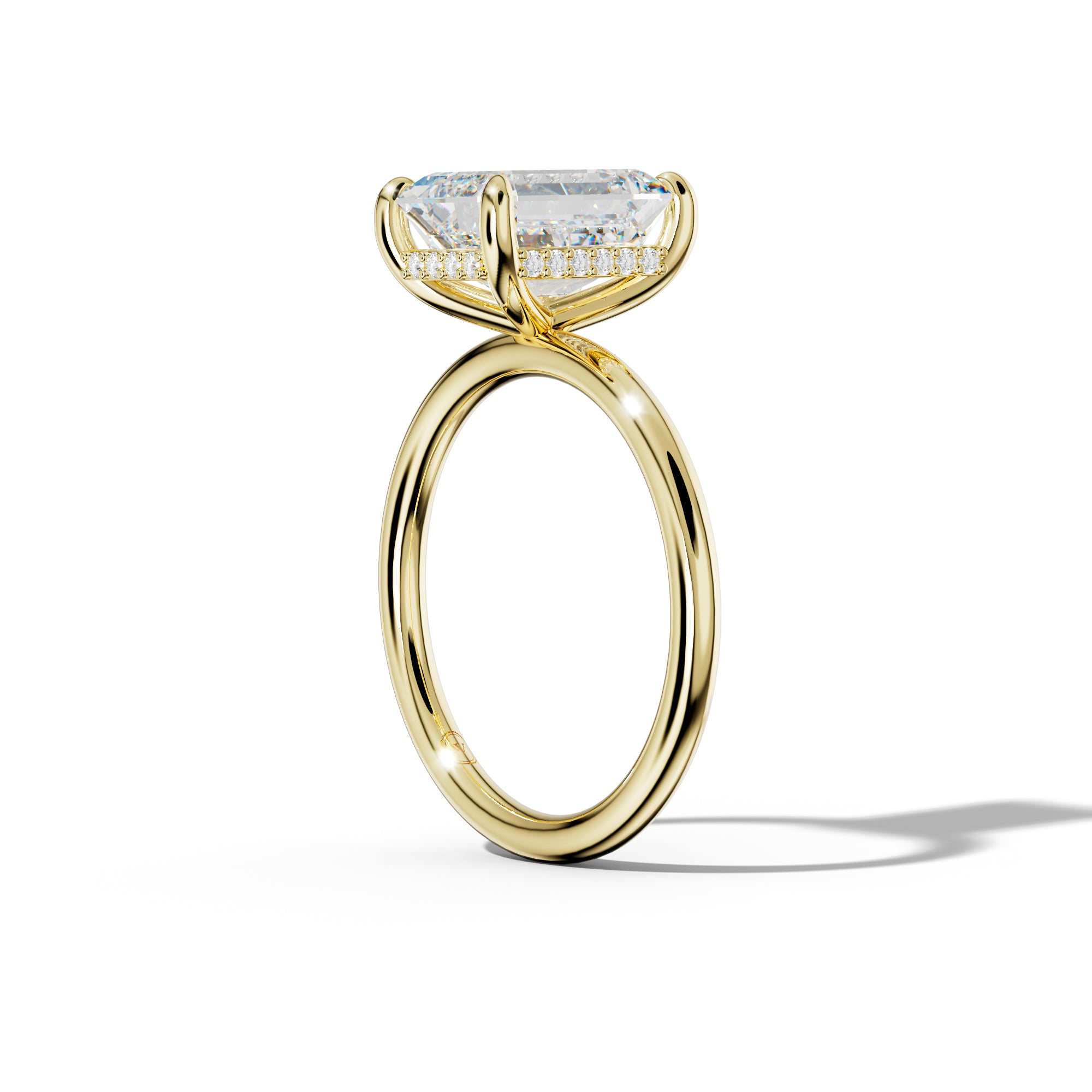 Siya Emerald Cut Engagement Ring