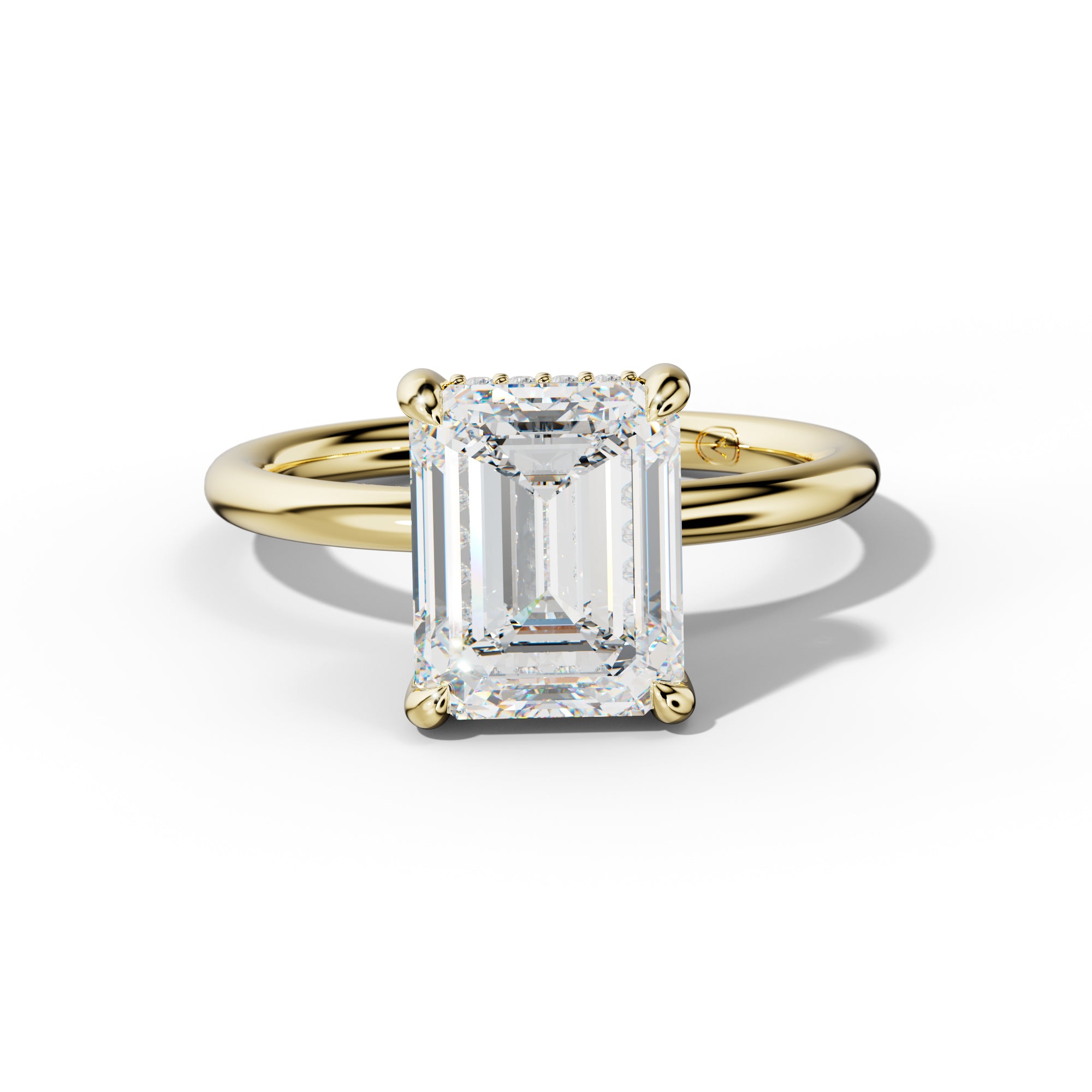 Siya Emerald Cut Engagement Ring