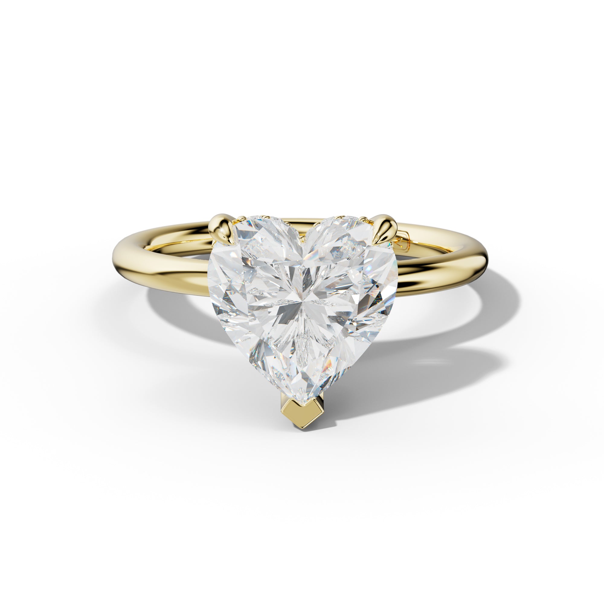 Siya Heart Diamond  Engagement Ring