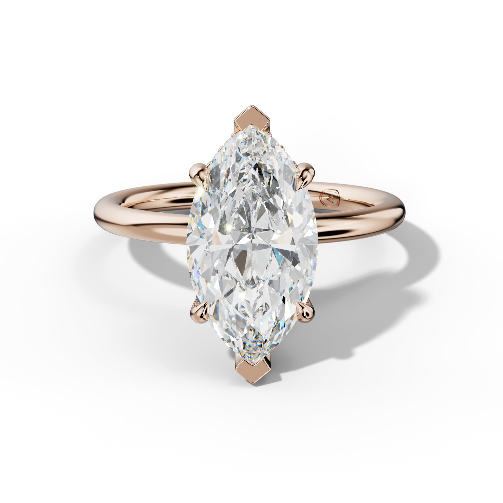 Siya Marquise Diamond Engagement Ring