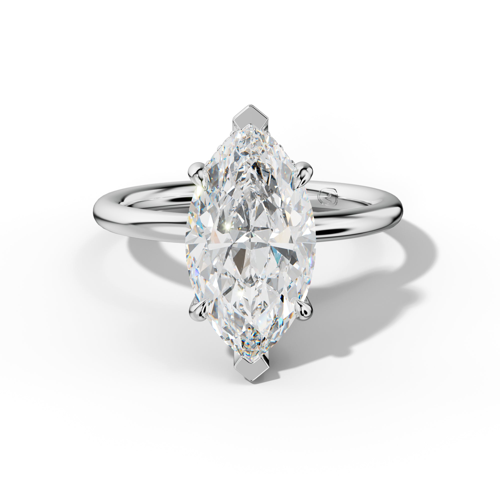 Siya Marquise Diamond Engagement Ring