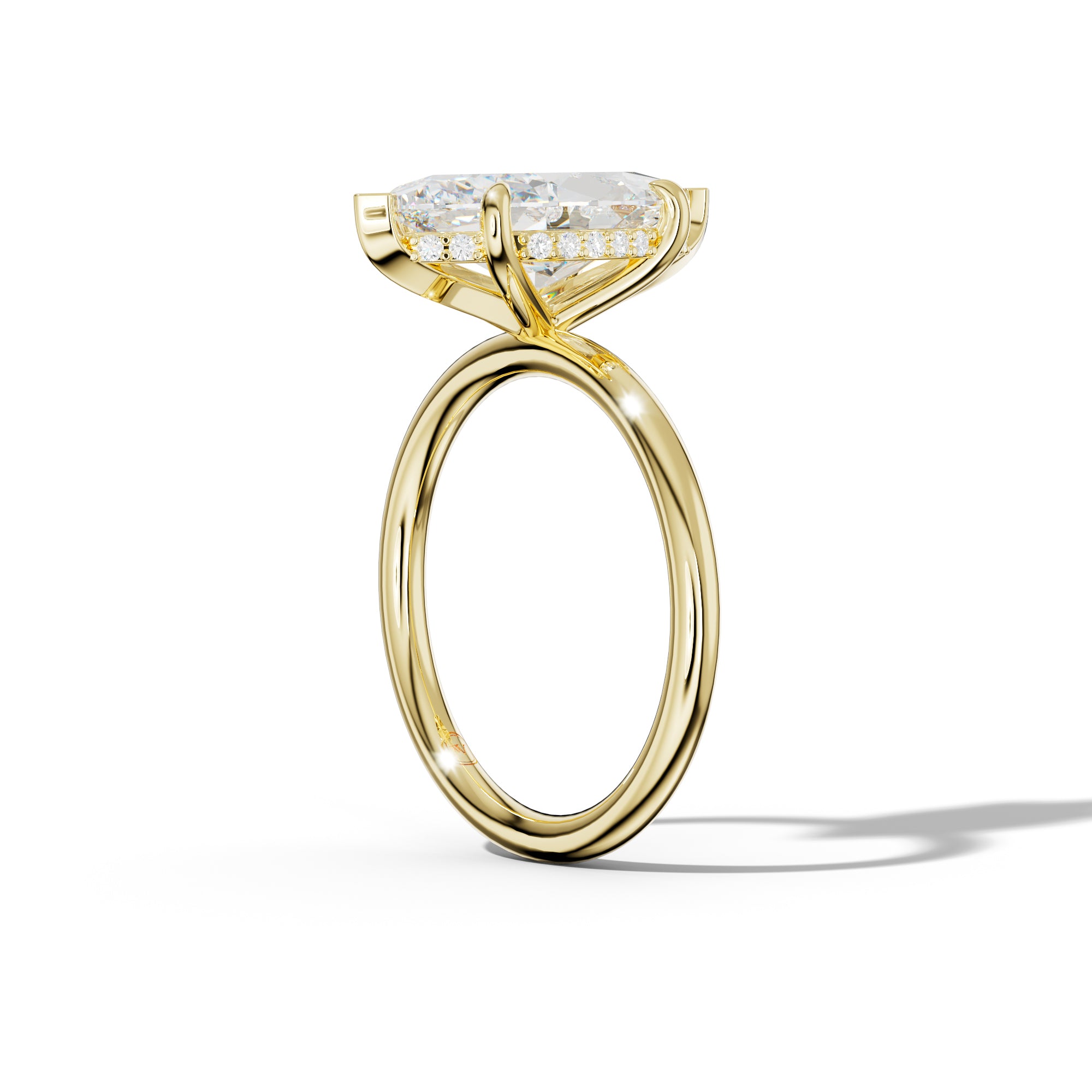 Siya Marquise Diamond Engagement Ring