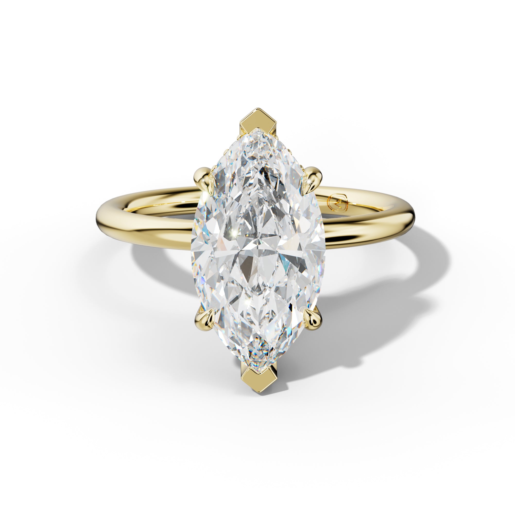 Siya Marquise Diamond Engagement Ring