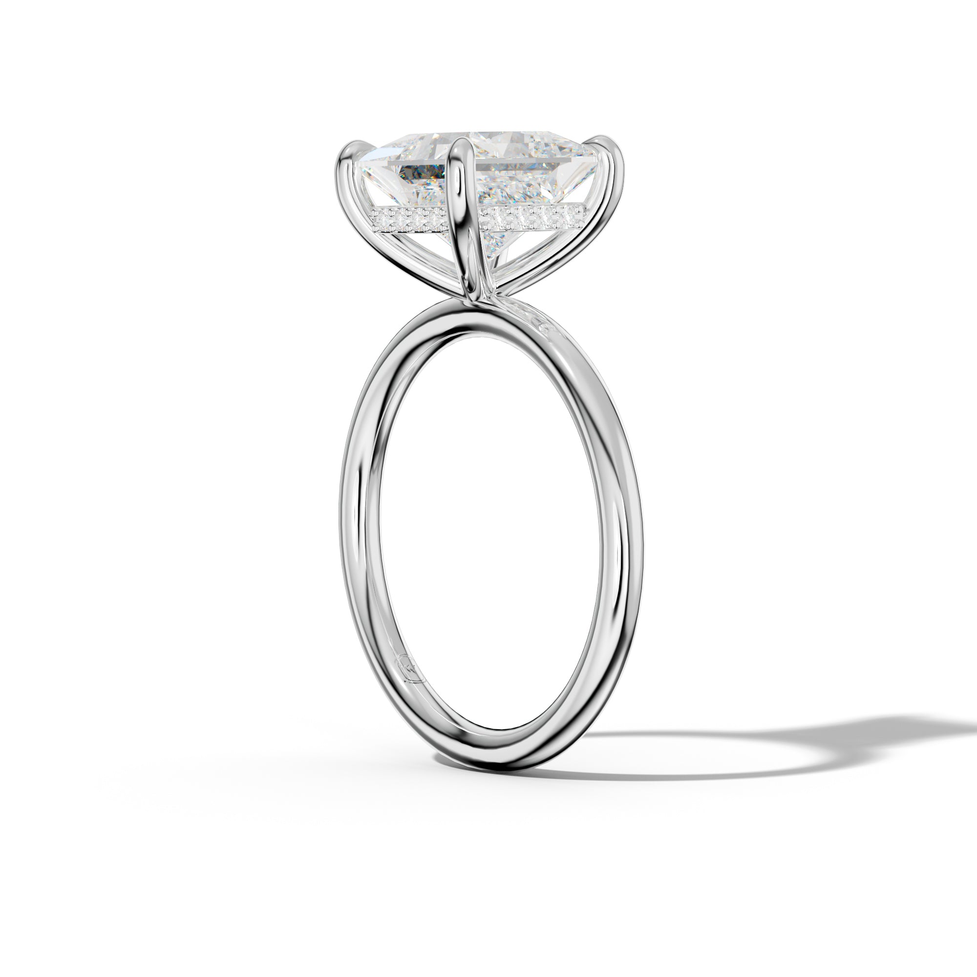 Siya Princess Cut Engagement Ring