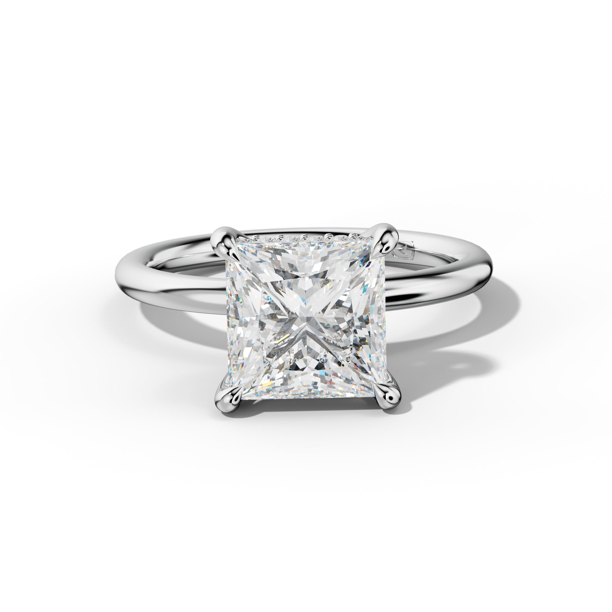 Siya Princess Cut Engagement Ring