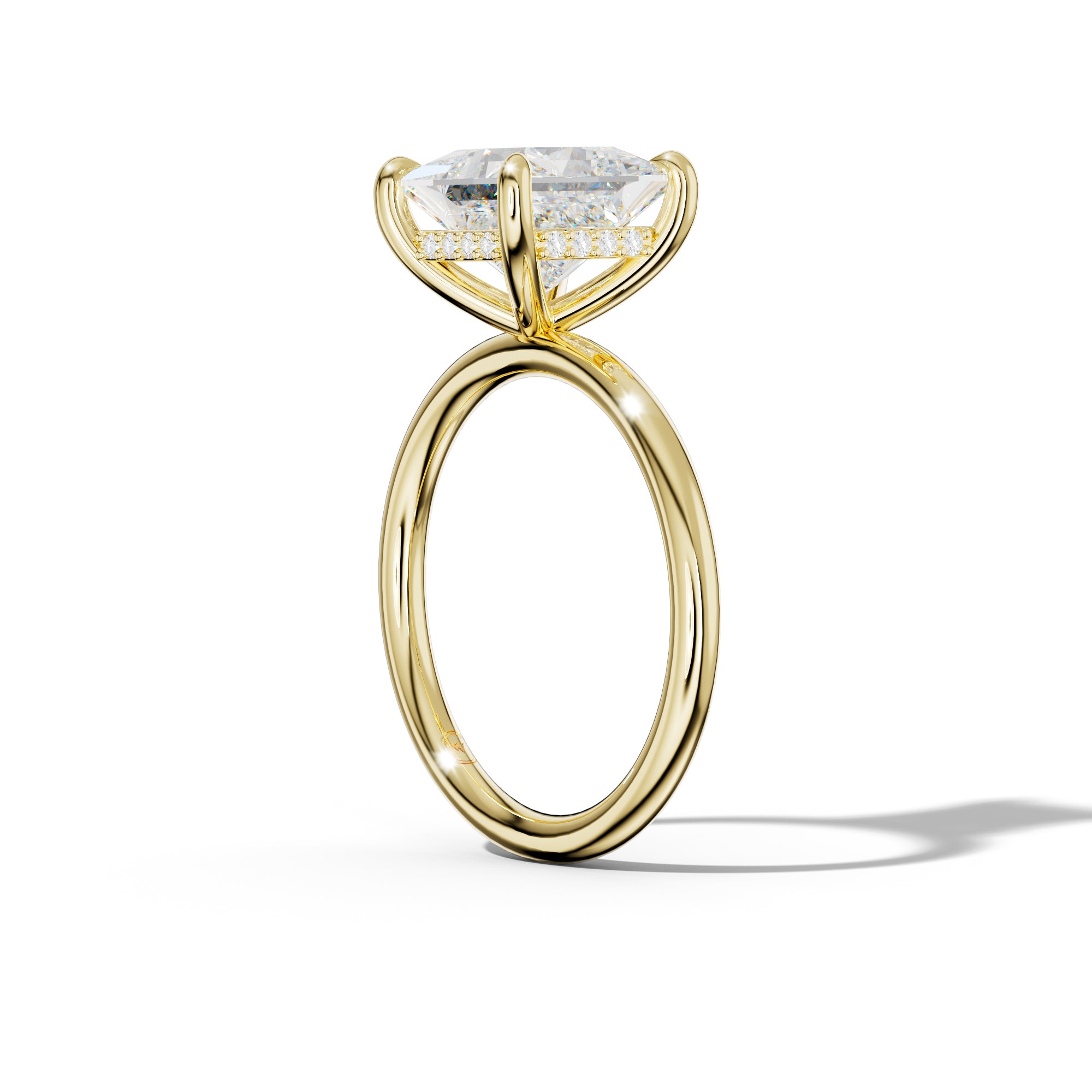 Siya Princess Cut Engagement Ring