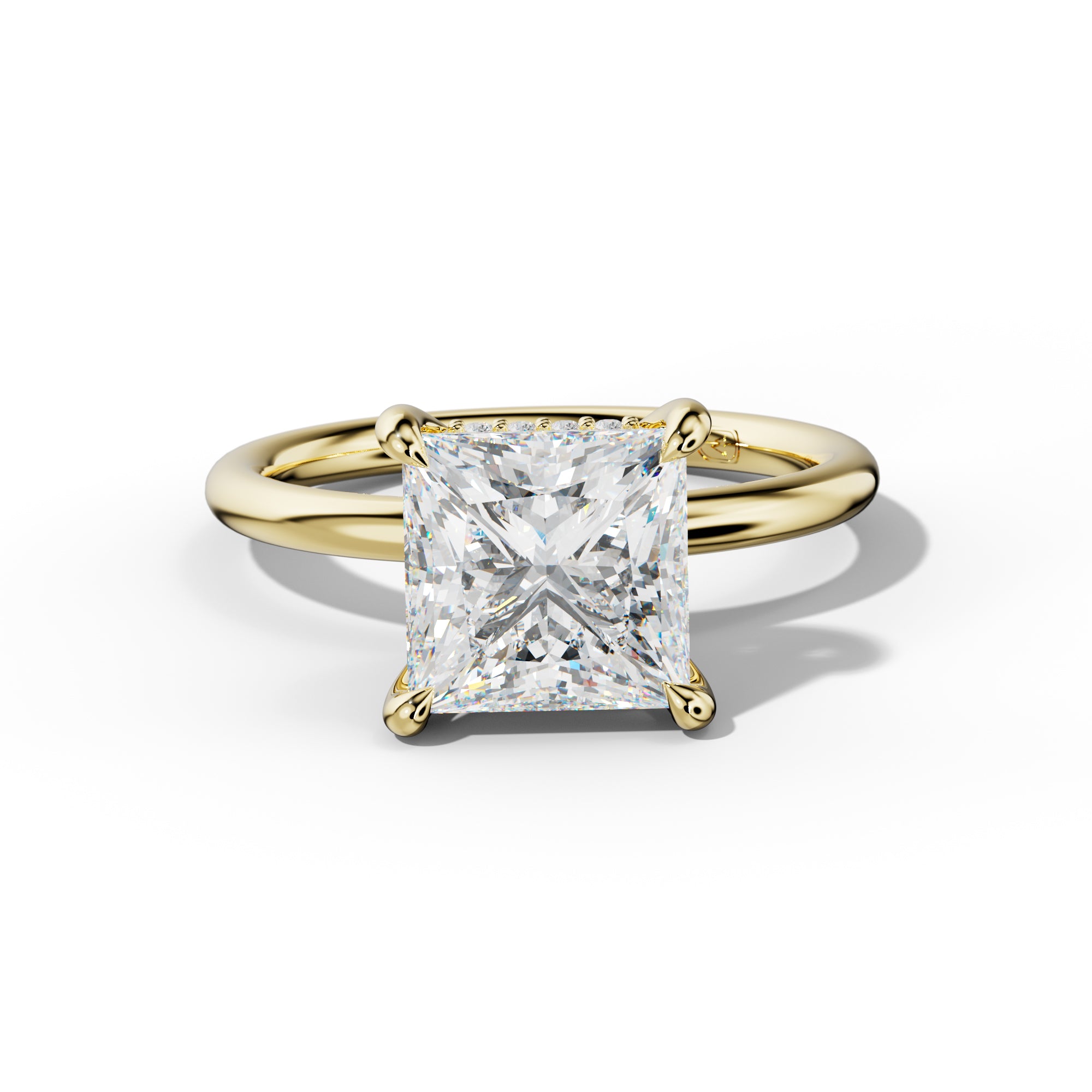 Siya Princess Cut Engagement Ring