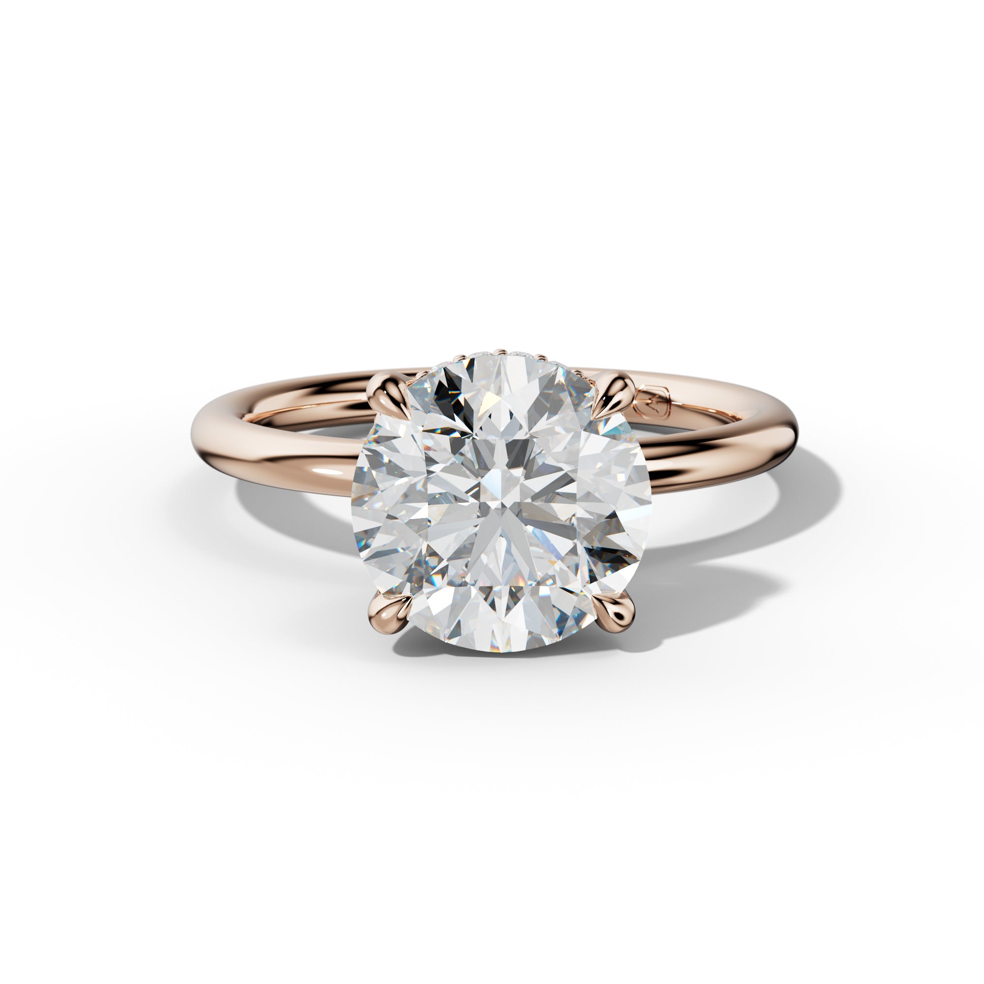 Siya Round Diamond Engagement Ring