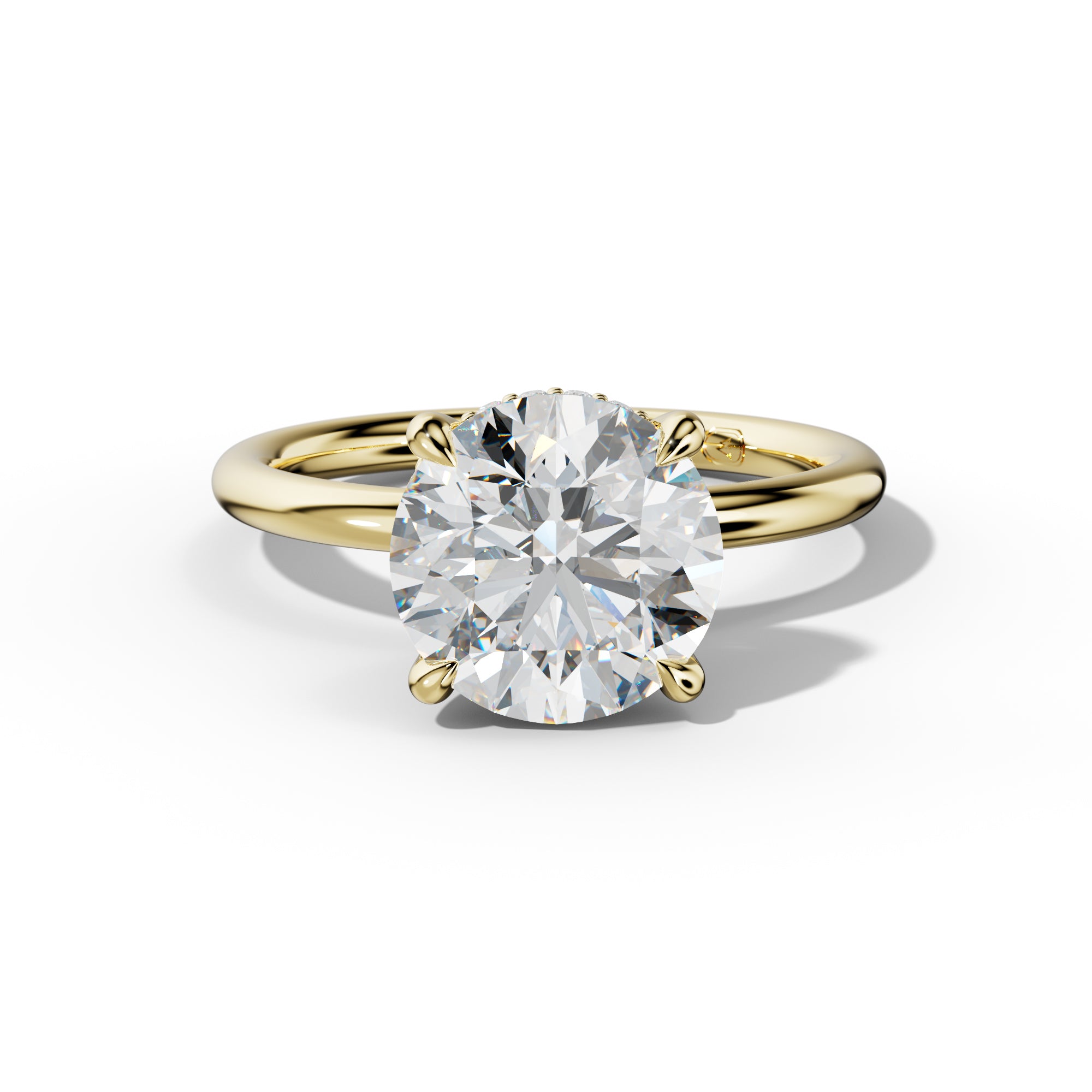 Siya Round Diamond Engagement Ring