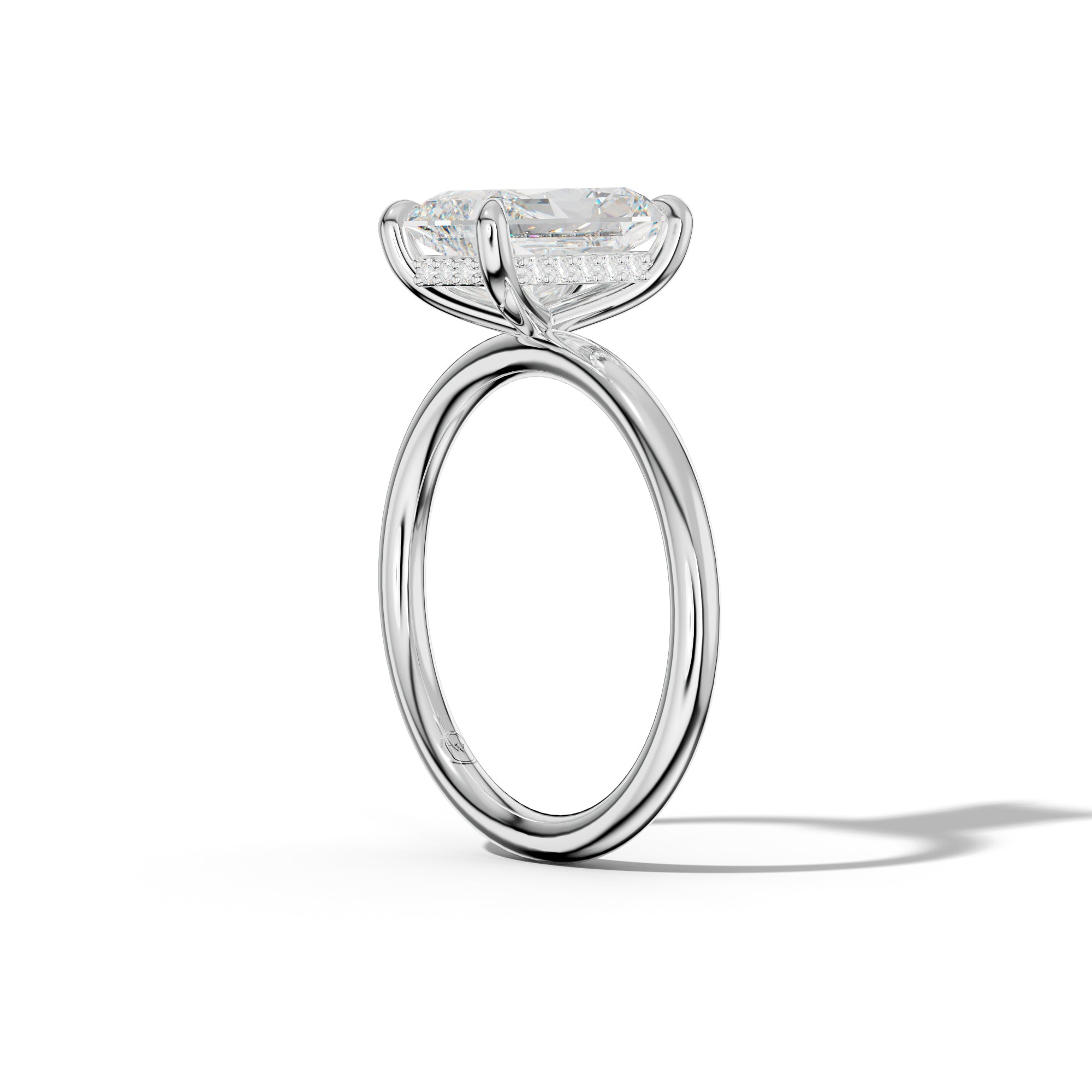 Siya Radiant Diamond Engagement Ring