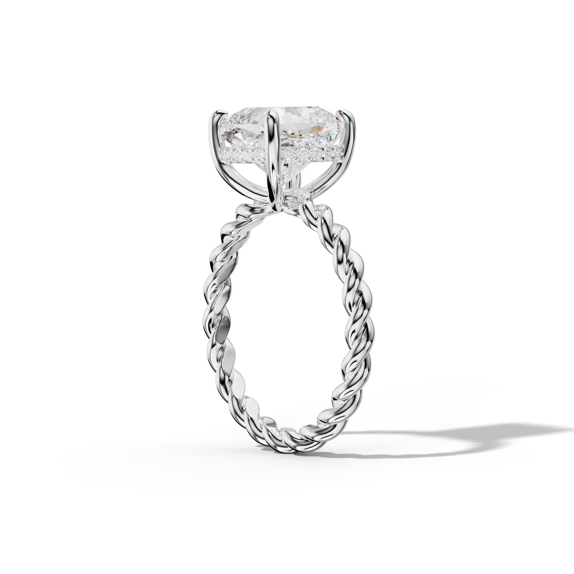 Lexi Cushion Diamond Engagement Ring