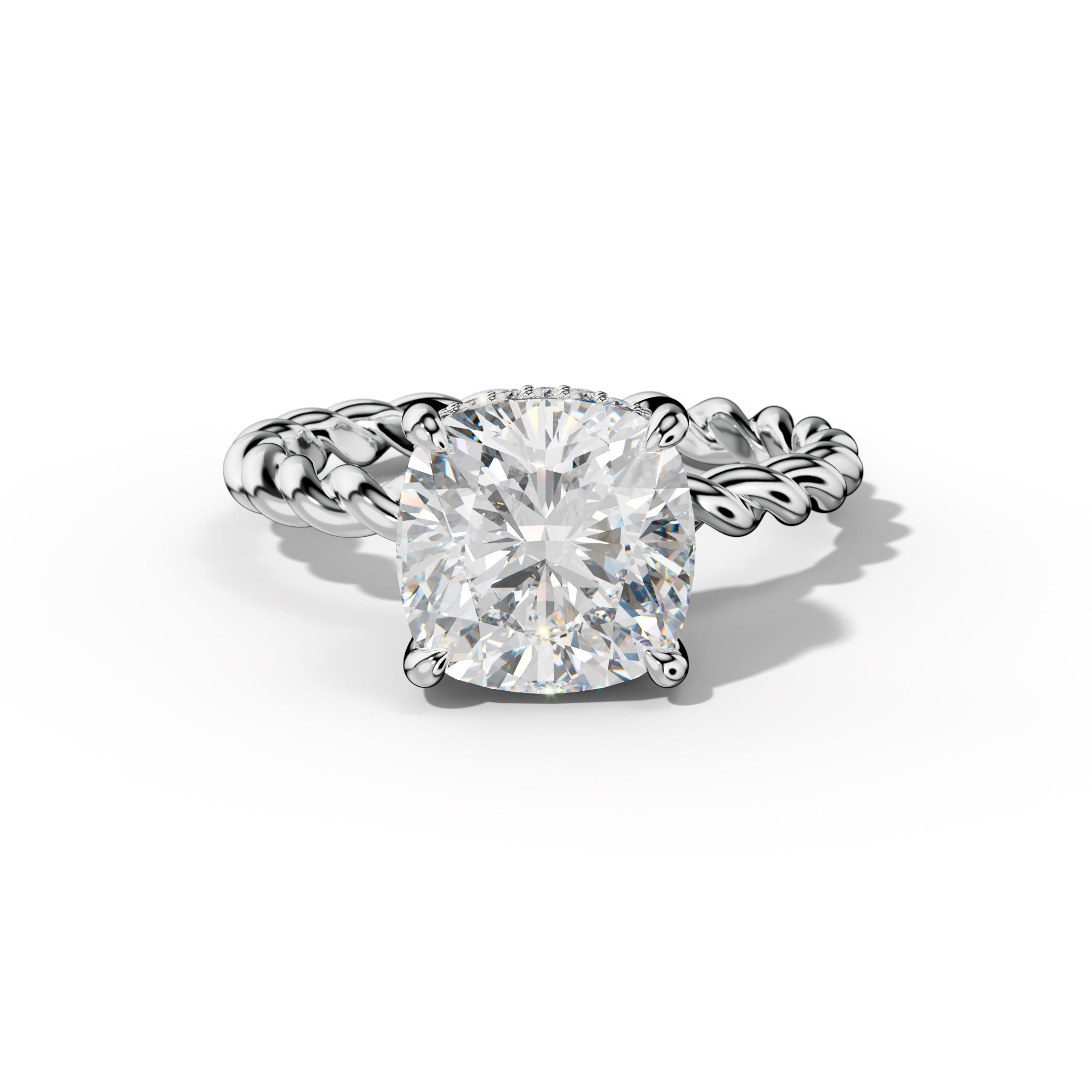Lexi Cushion Diamond Engagement Ring