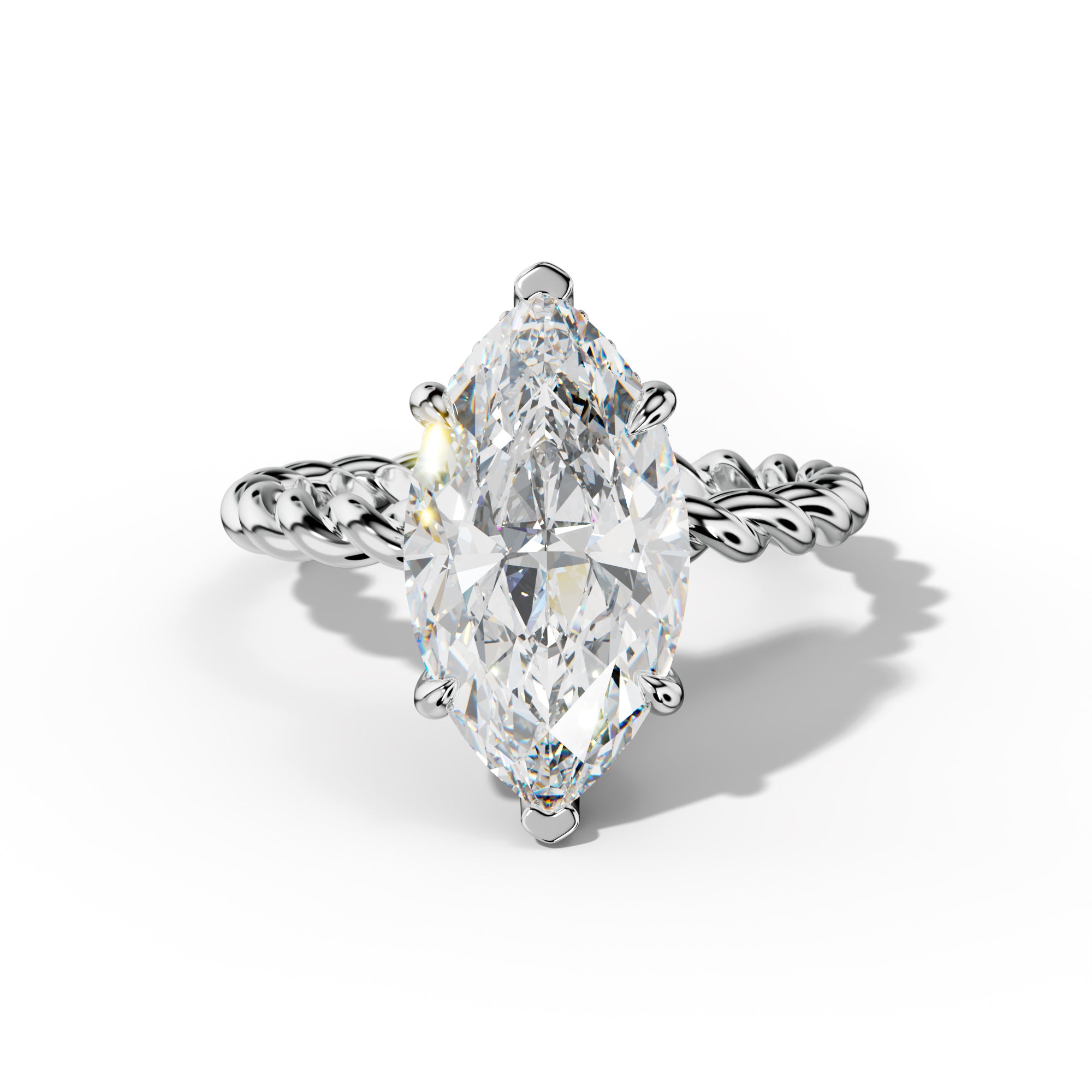 Lexi Marquise Diamond  Engagement Ring