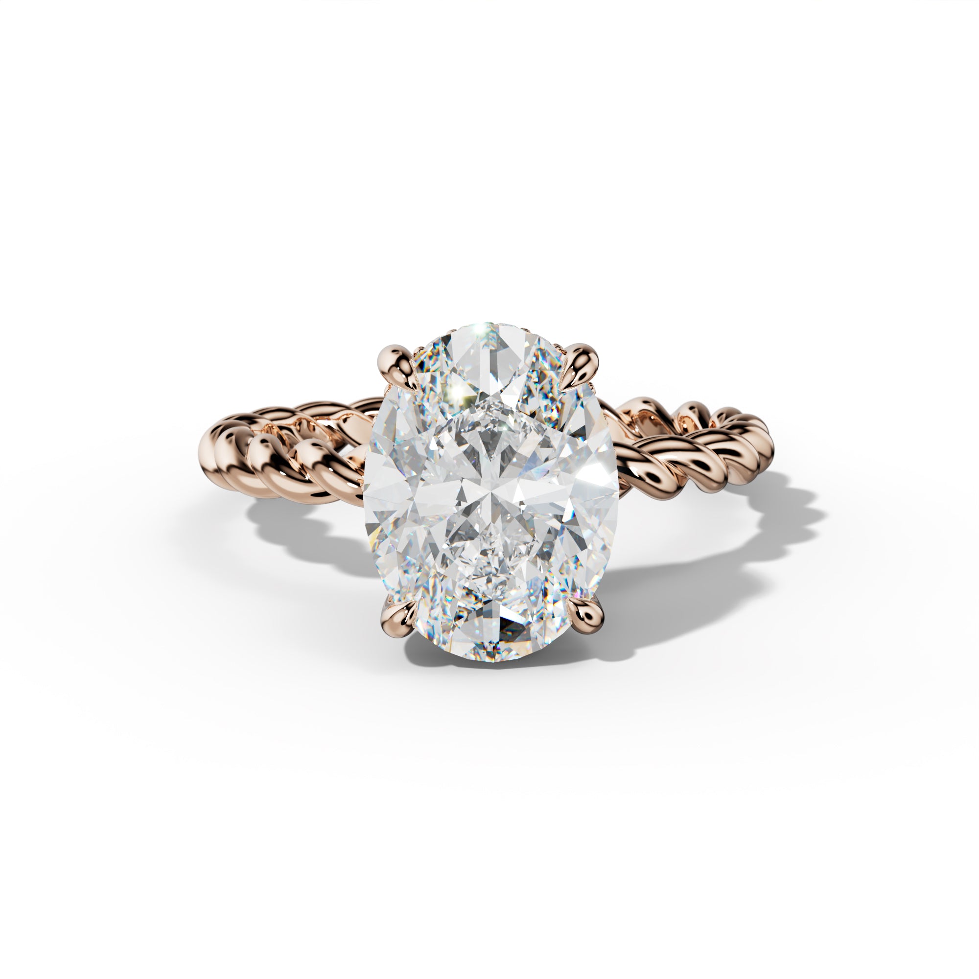 Lexi Oval Diamond Engagement Ring