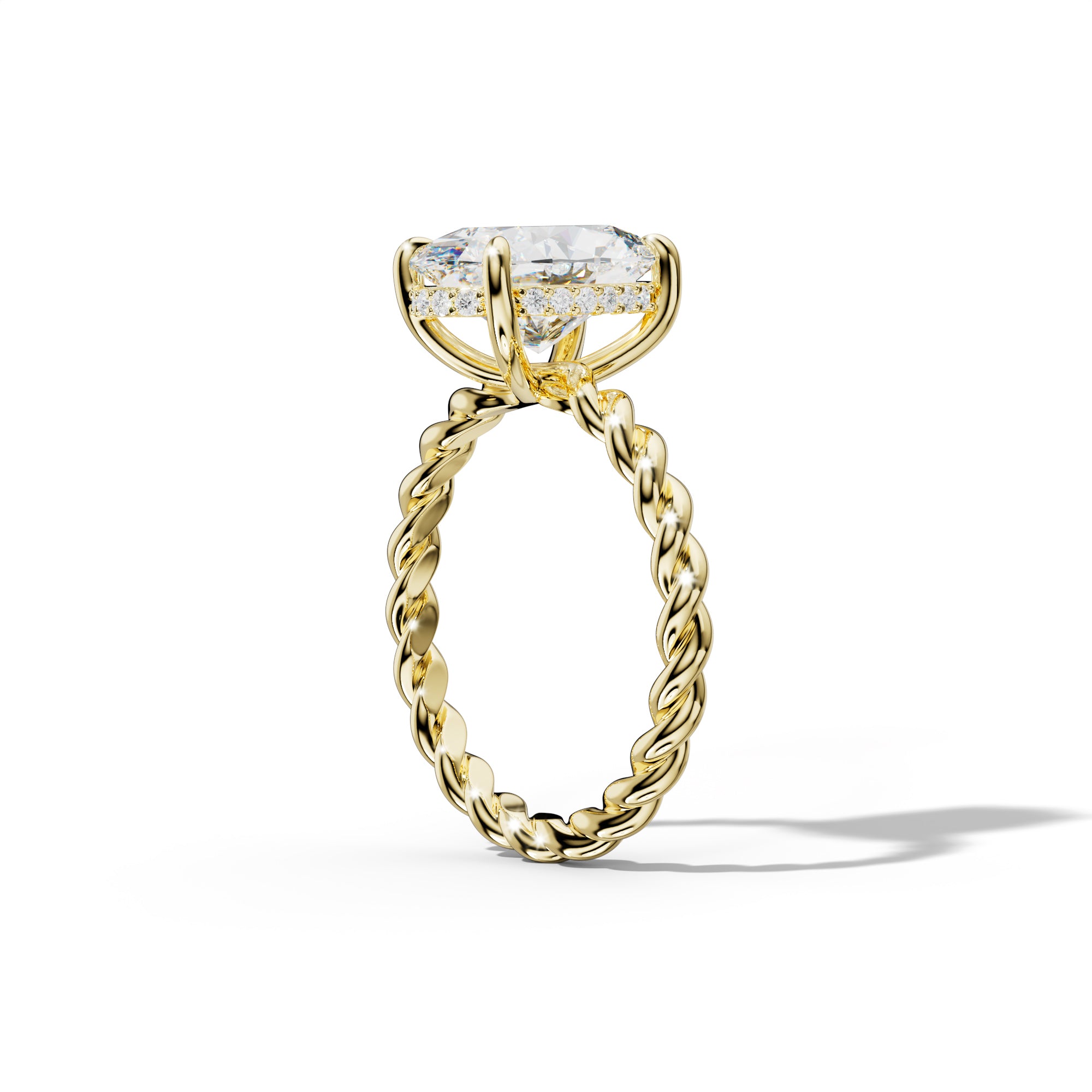 Lexi Oval Diamond Engagement Ring