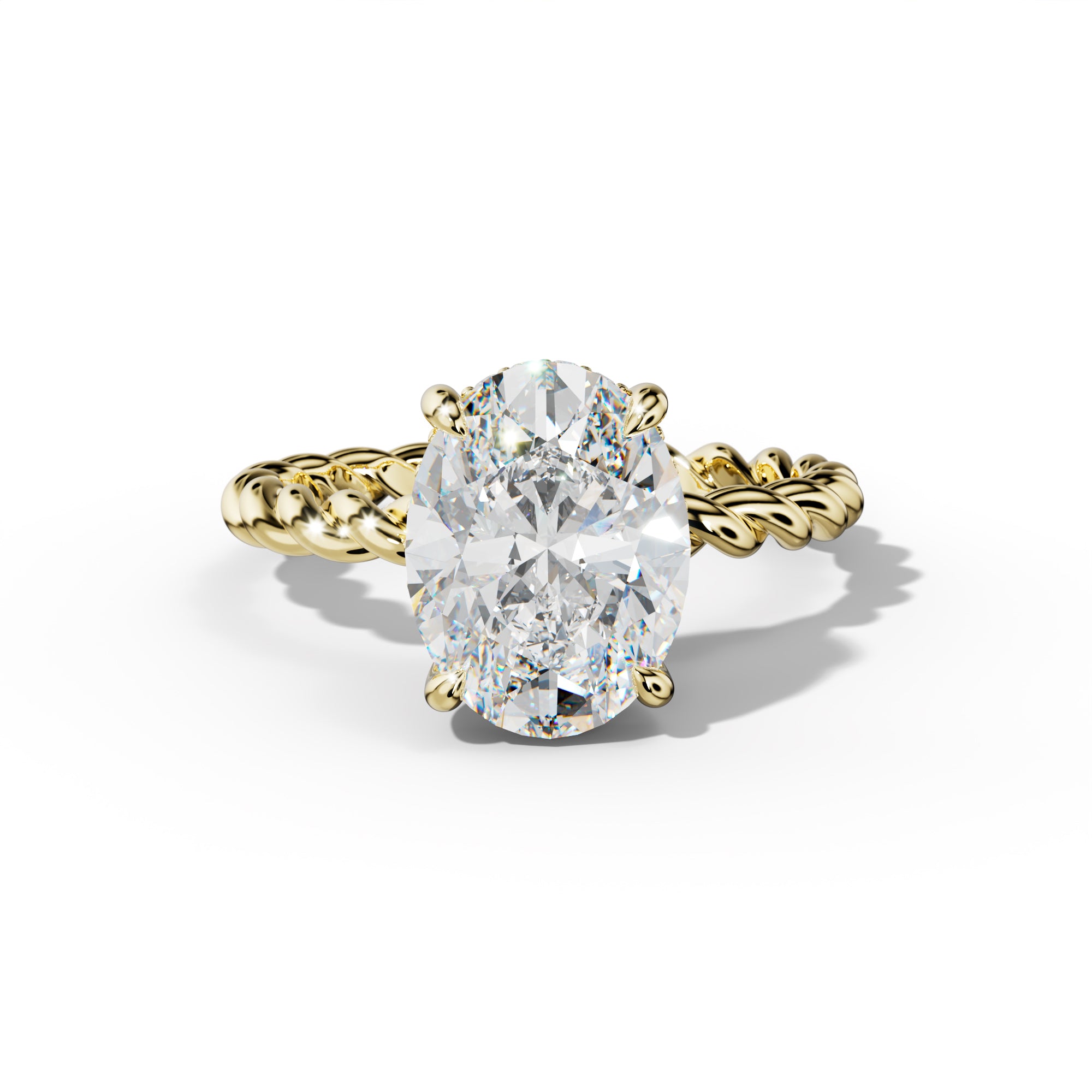 Lexi Oval Diamond Engagement Ring