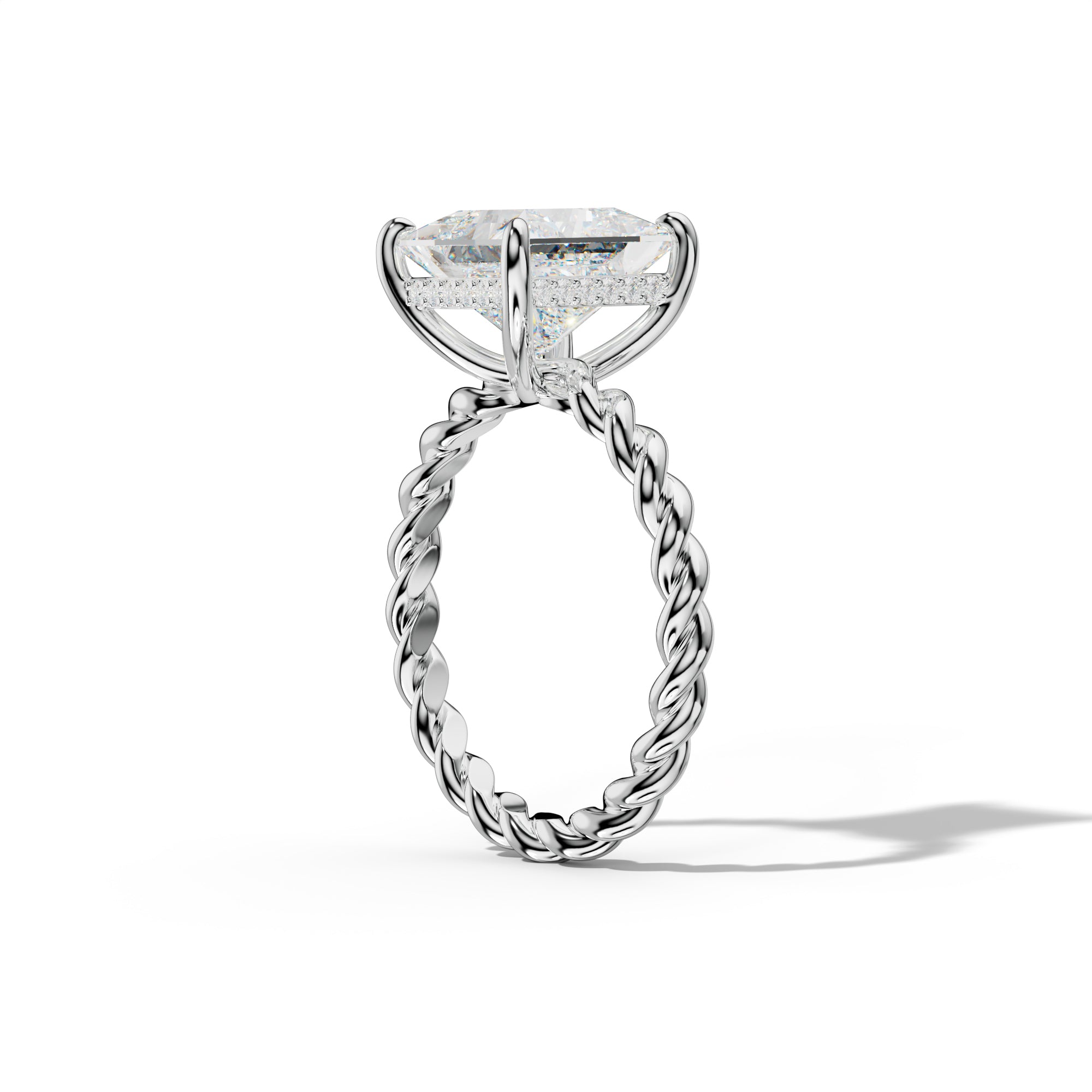 Lexi Princess Cut Engagement Ring