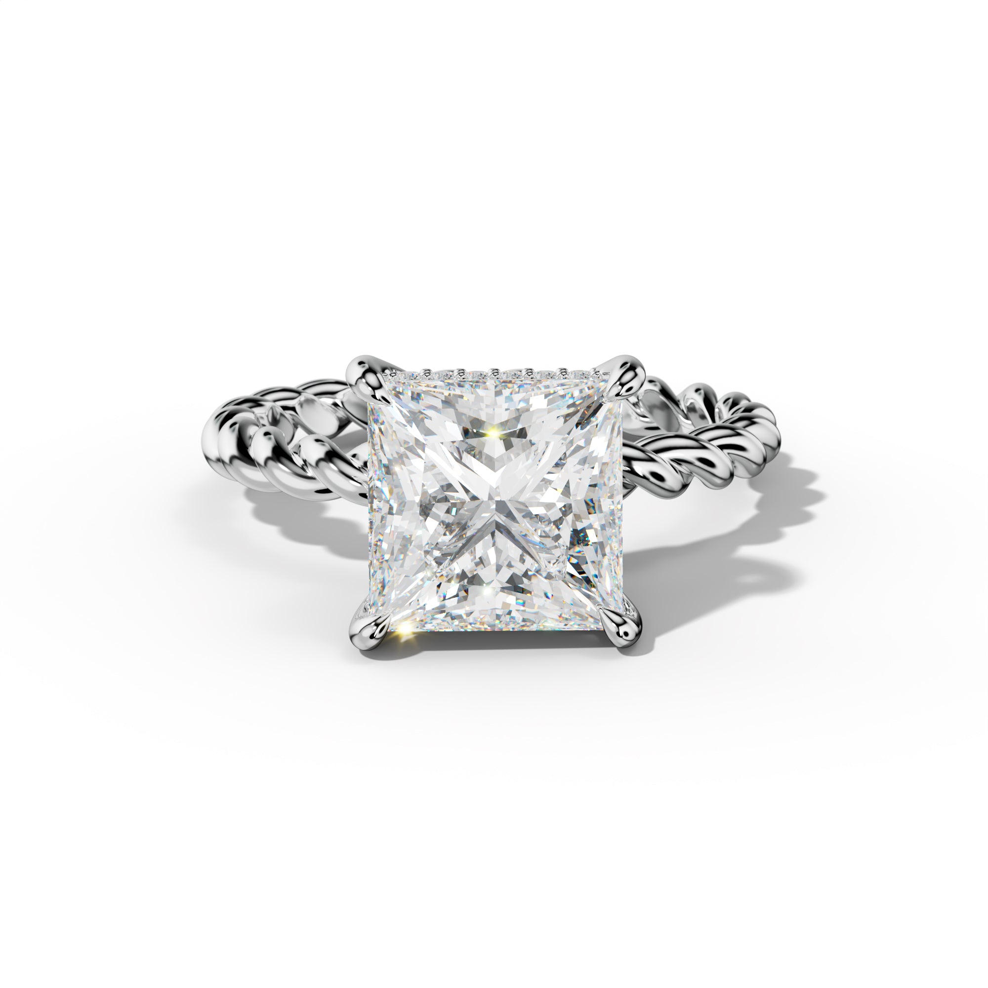 Lexi Princess Cut Engagement Ring