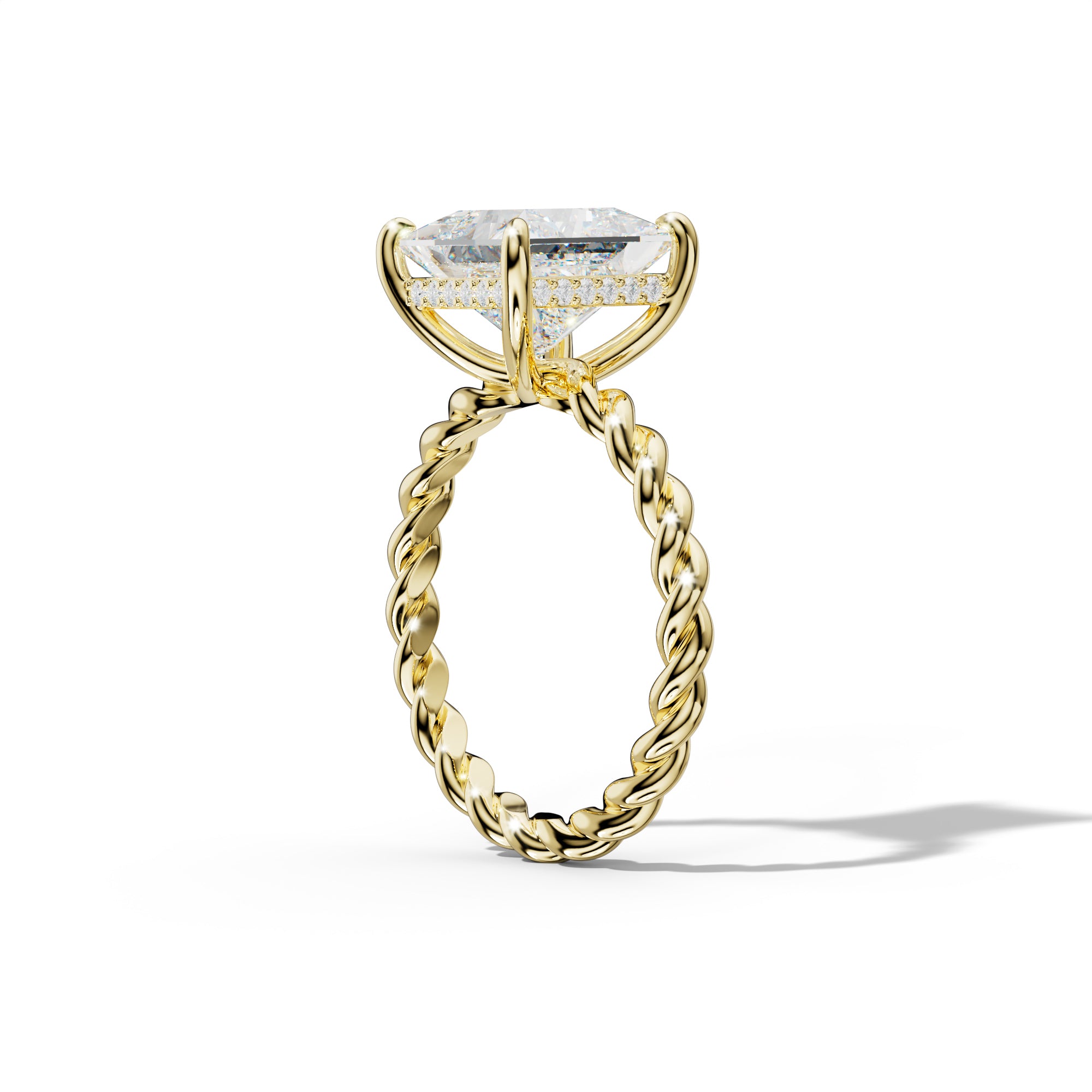 Lexi Princess Cut Engagement Ring