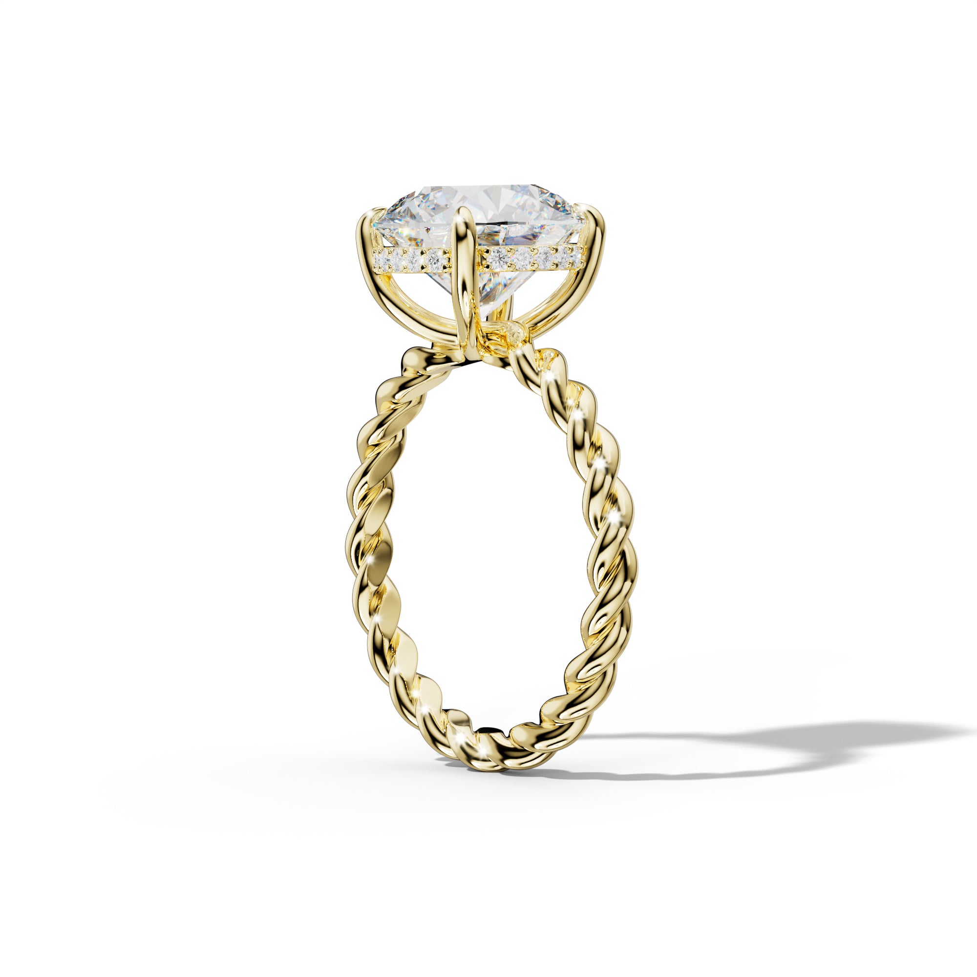 Lexi Round Diamond  Engagement Ring