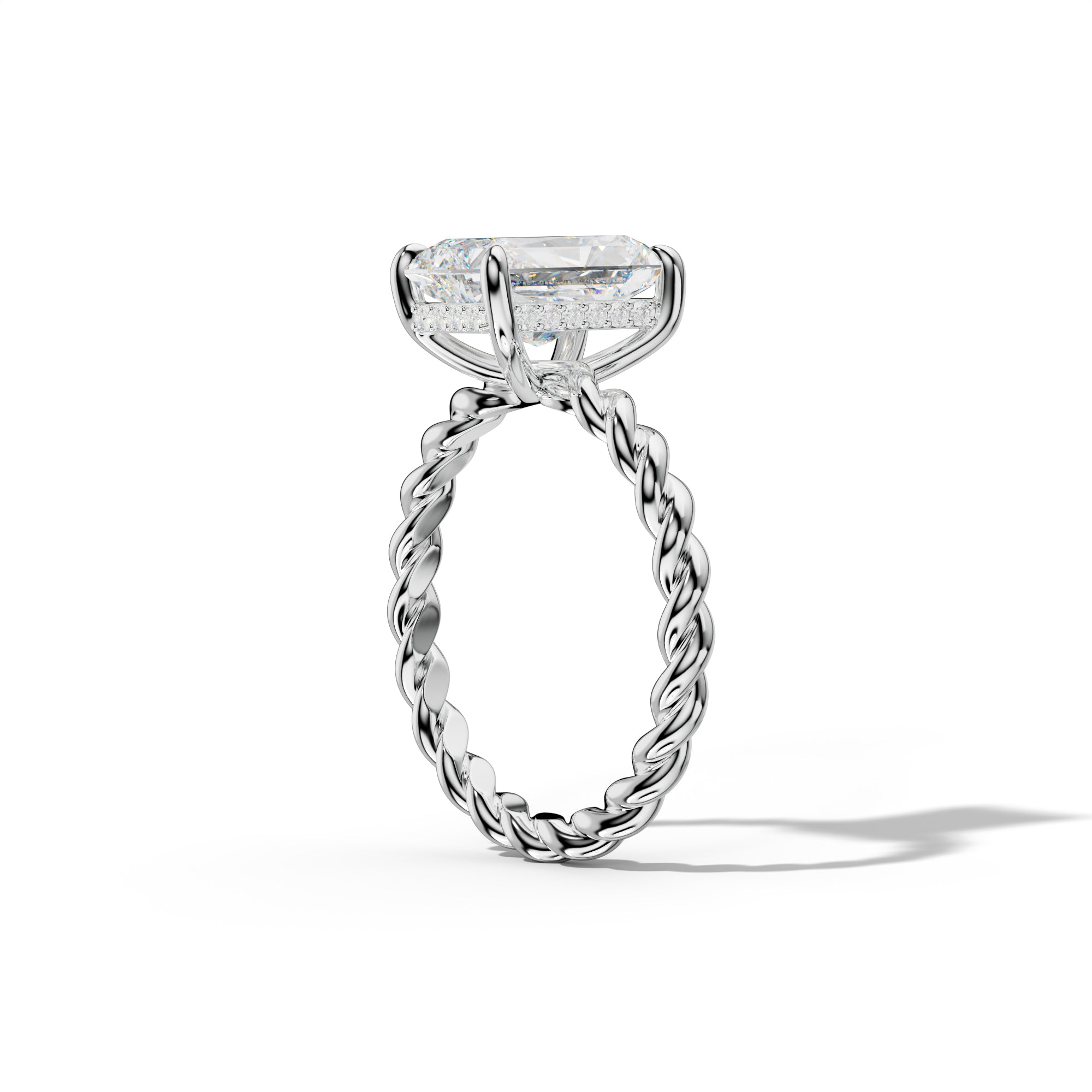 Lexi Radiant Diamond  Engagement Ring