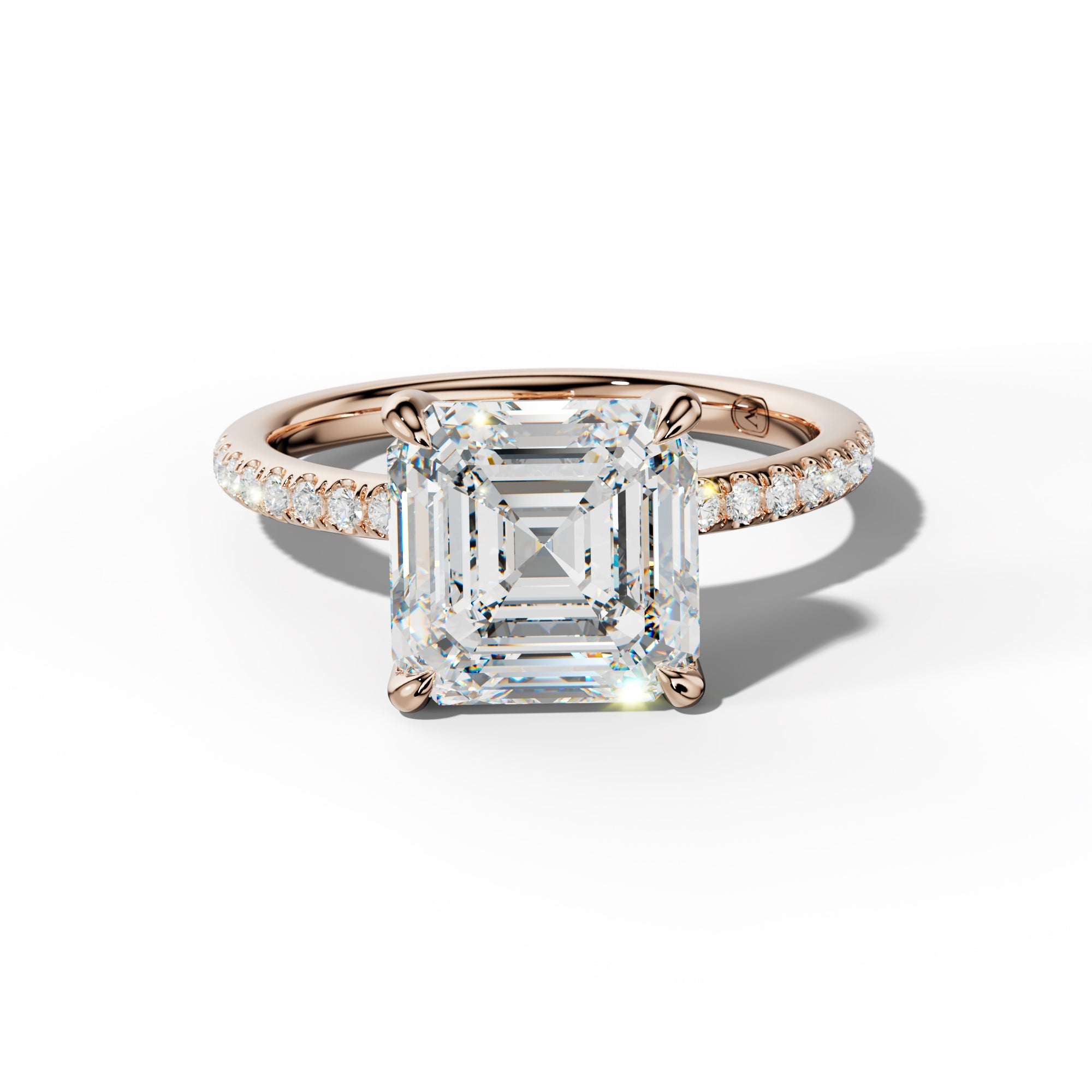 Serena Asscher Diamond Engagement Ring