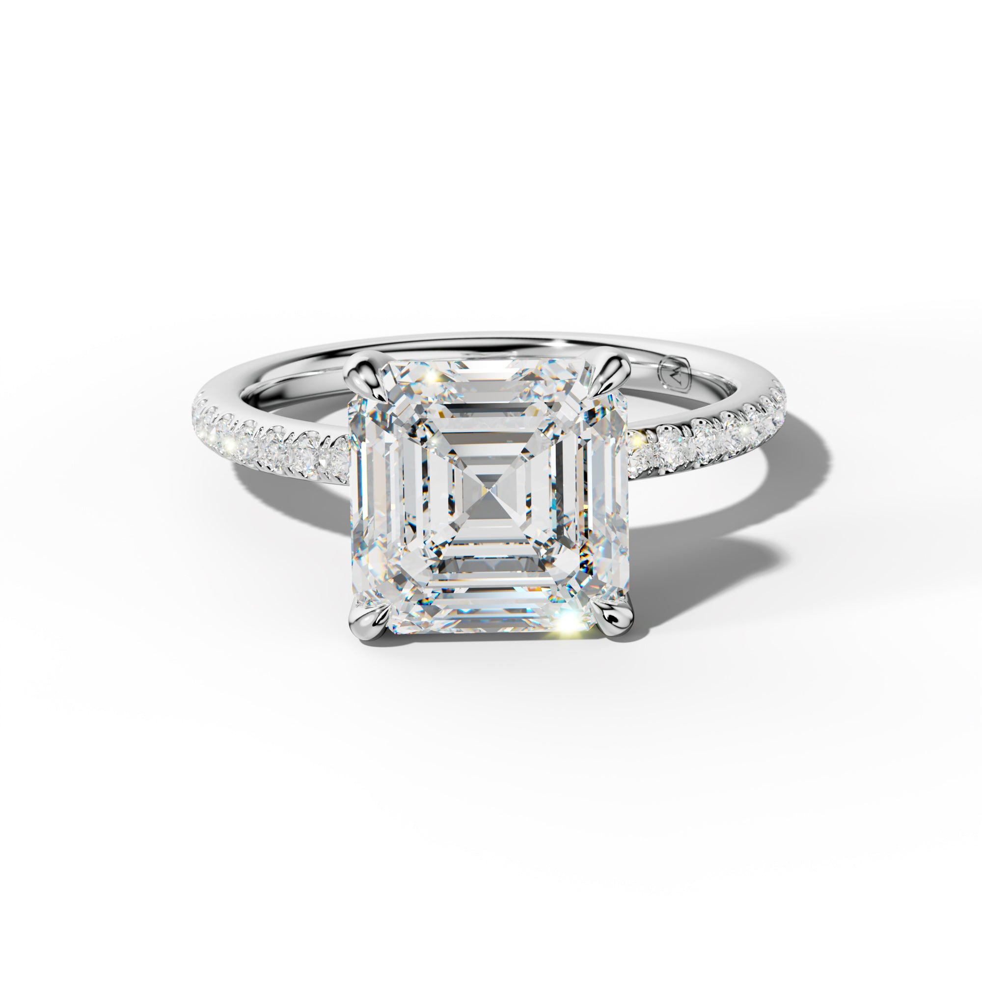 Serena Asscher Diamond Engagement Ring