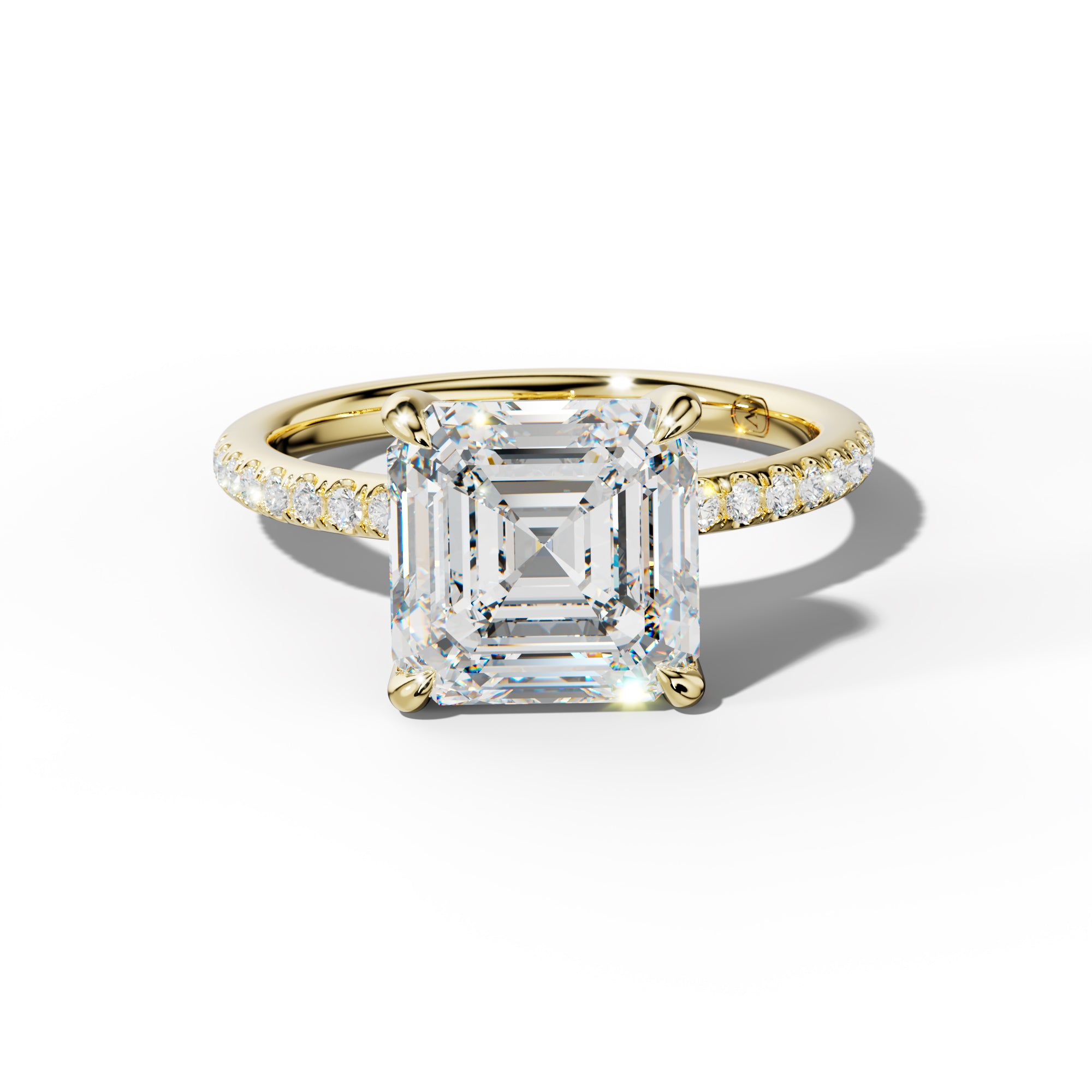 Serena Asscher Diamond Engagement Ring