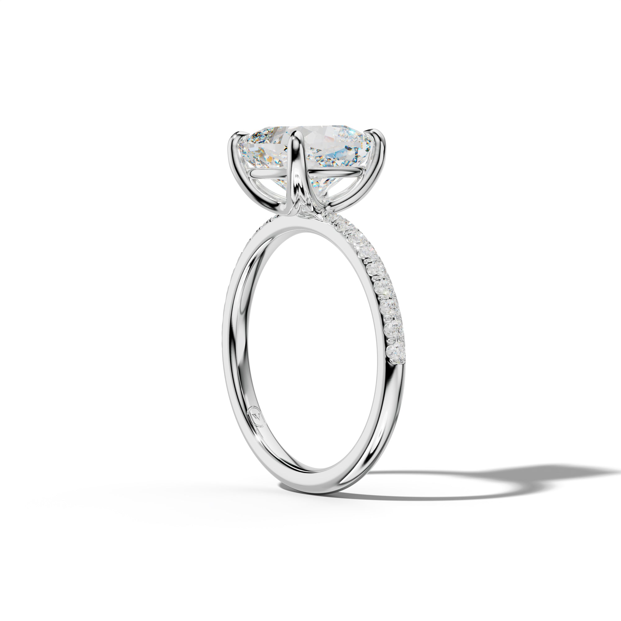 Serena Cushion Diamond Engagement Ring