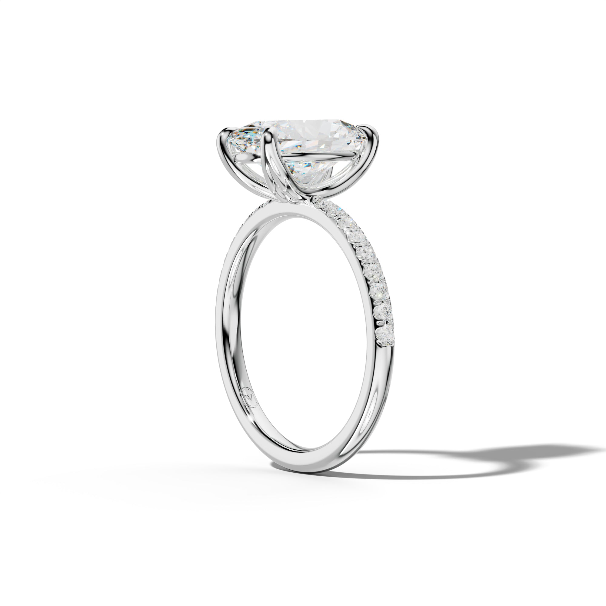 Serena Oval Diamond Engagement Ring