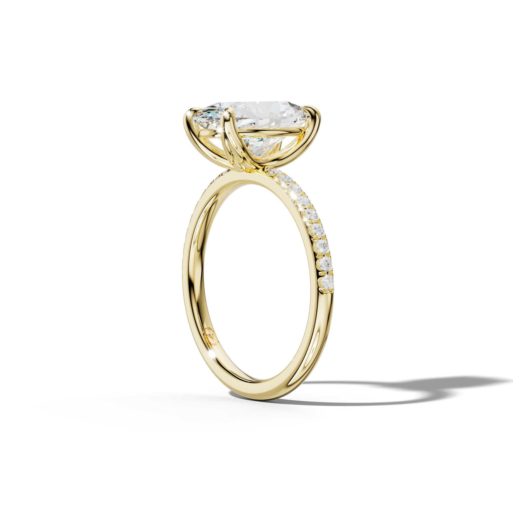 Serena Oval Diamond Engagement Ring