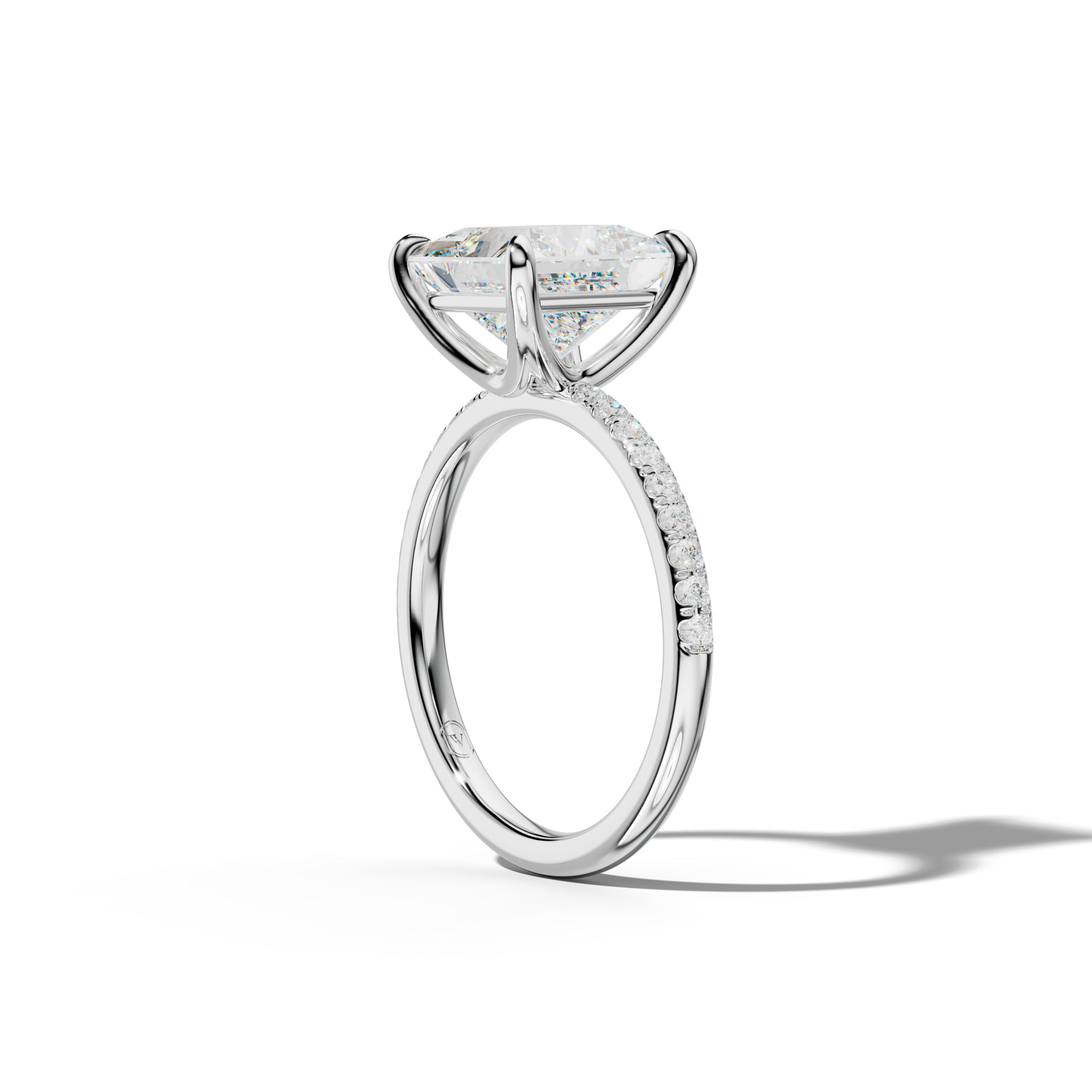 Serena Princess Cut Engagement Ring