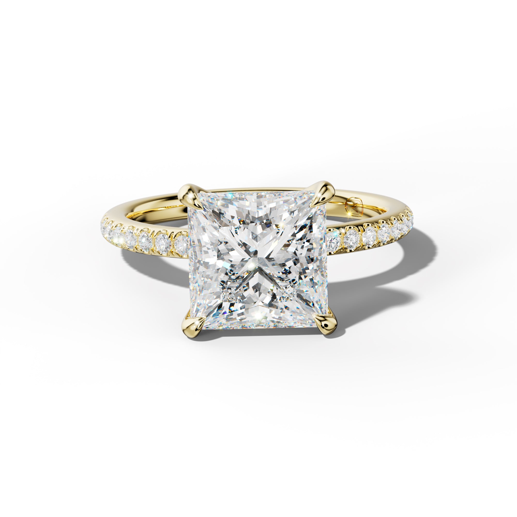 Serena Princess Cut Engagement Ring