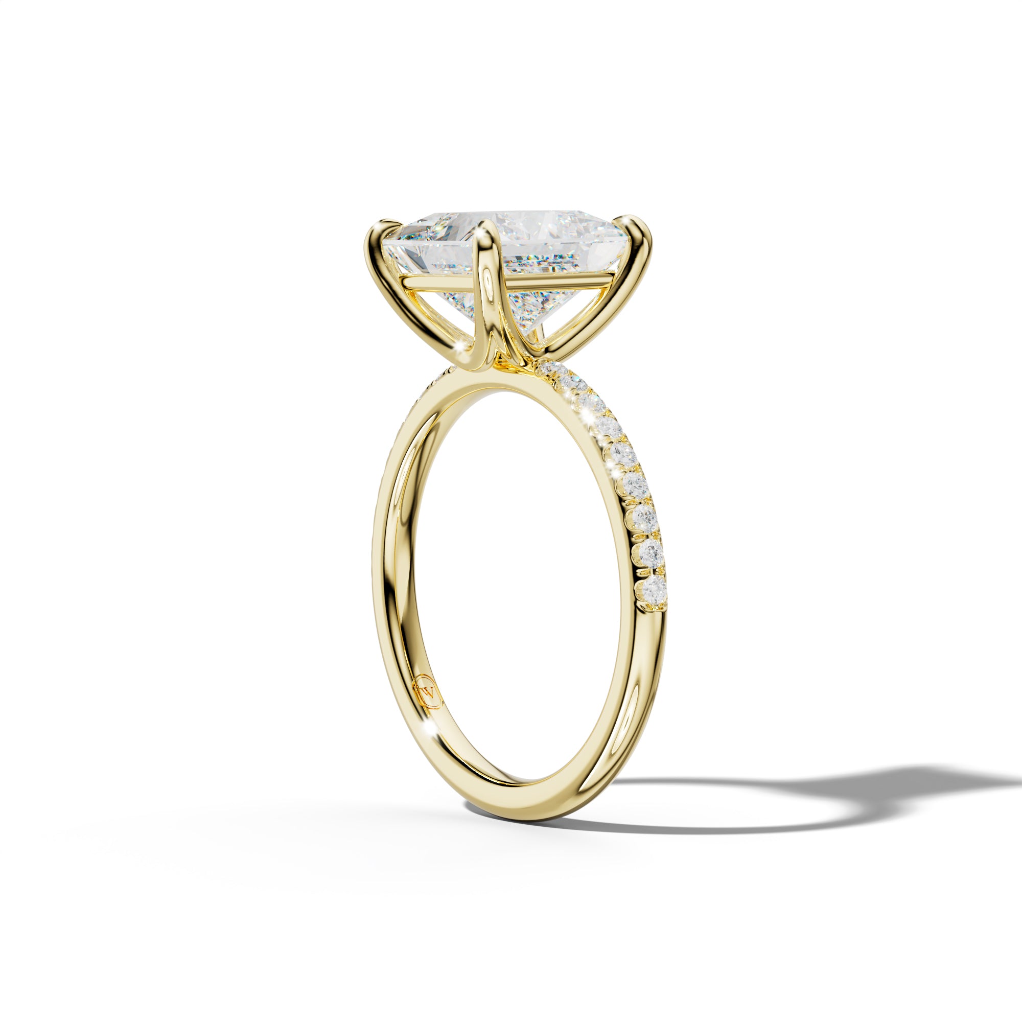 Serena Princess Cut Engagement Ring