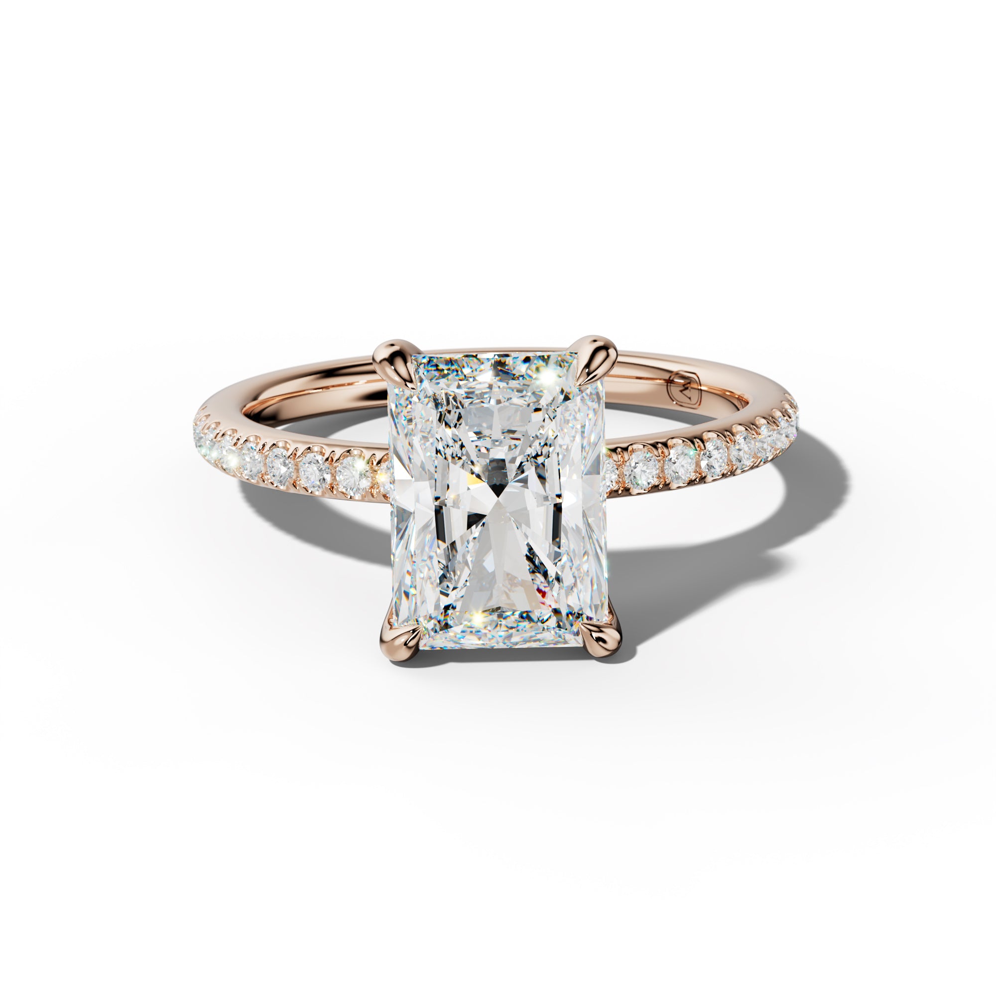 Serena Radiant Diamond Engagement Ring