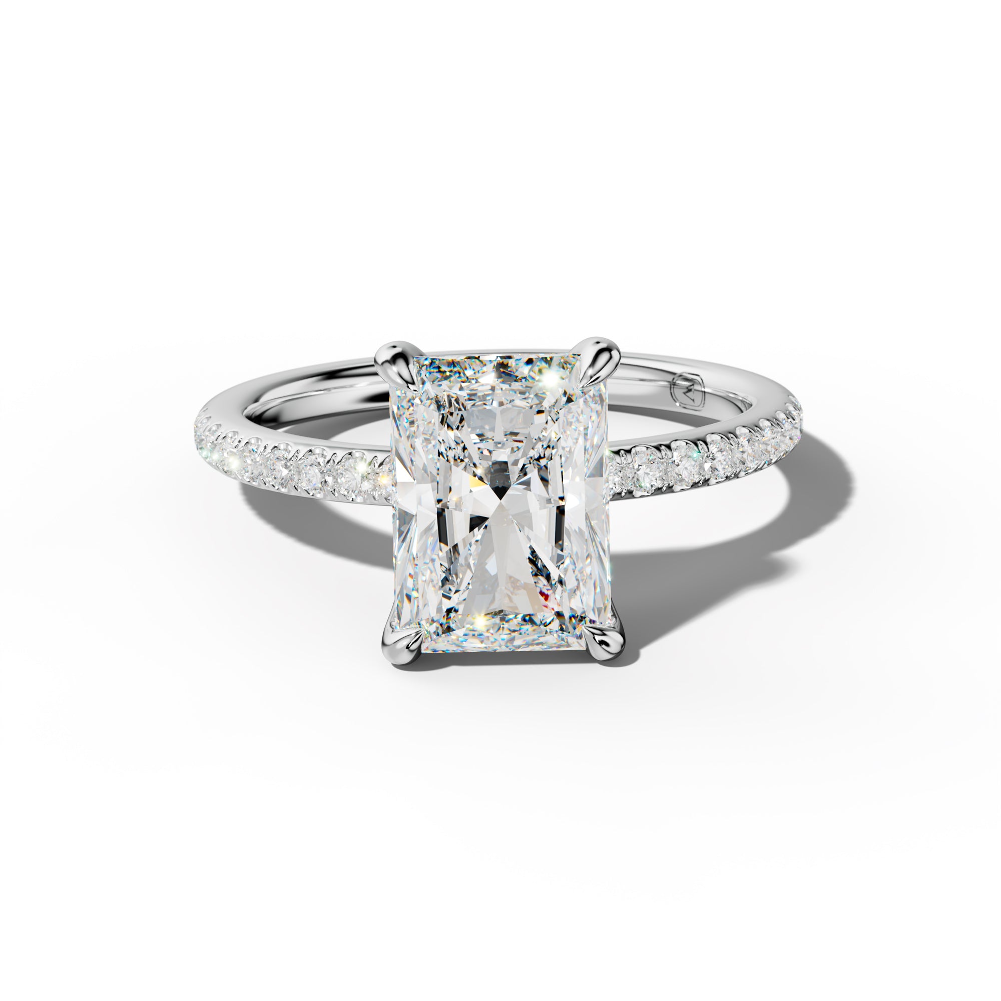 Serena Radiant Diamond Engagement Ring