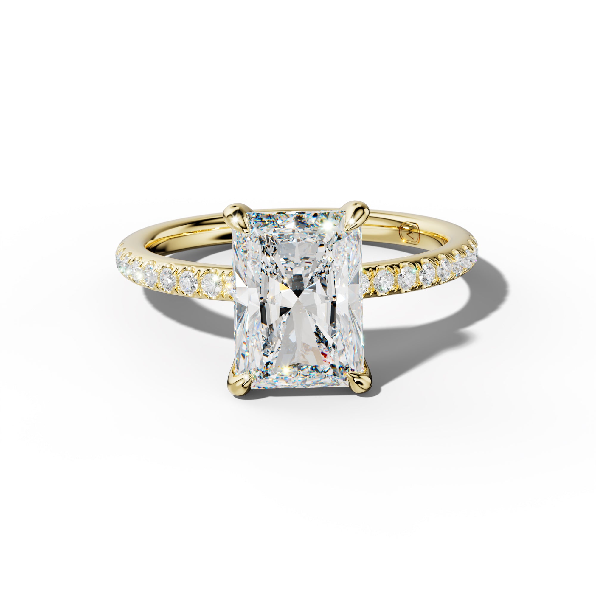Serena Radiant Diamond Engagement Ring