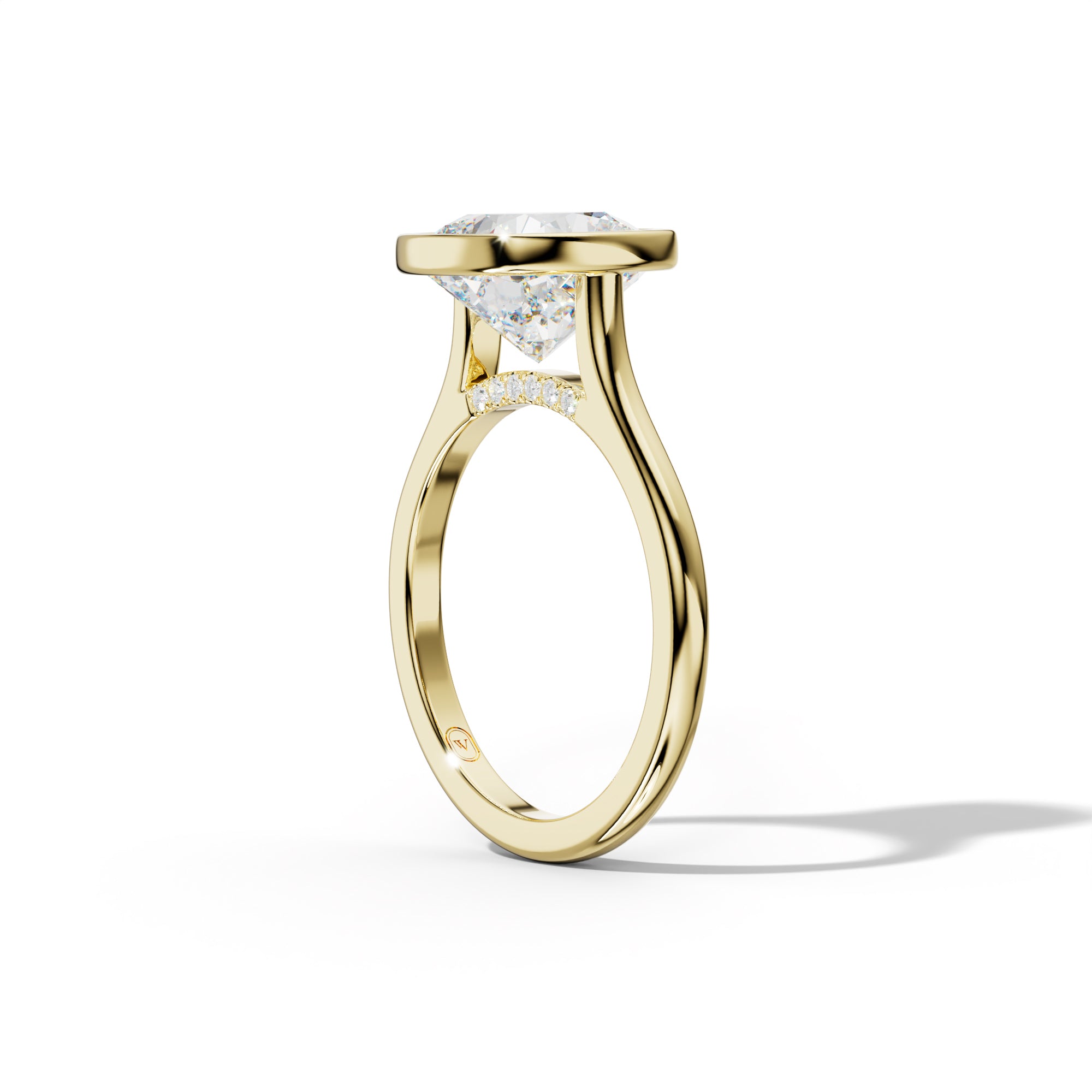 Nova Cushion Diamond Engagement Ring