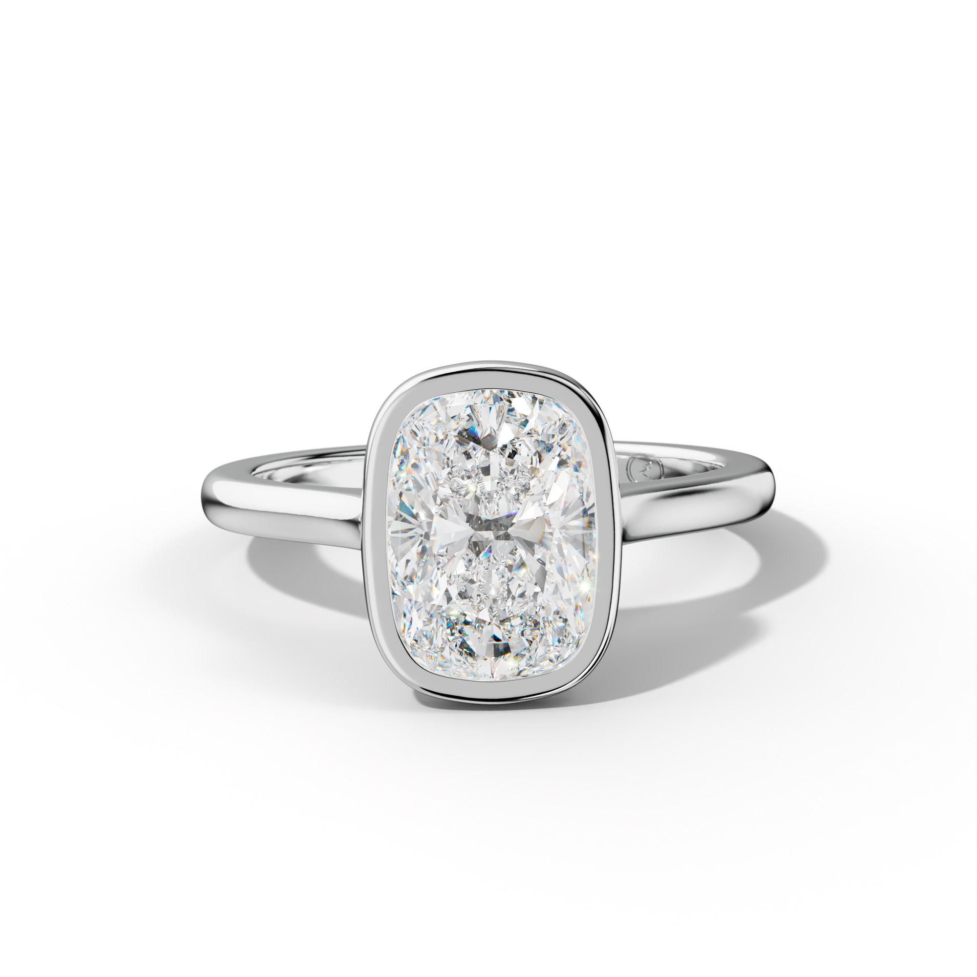 Nova Elongated Cushion Diamond Engagement Ring