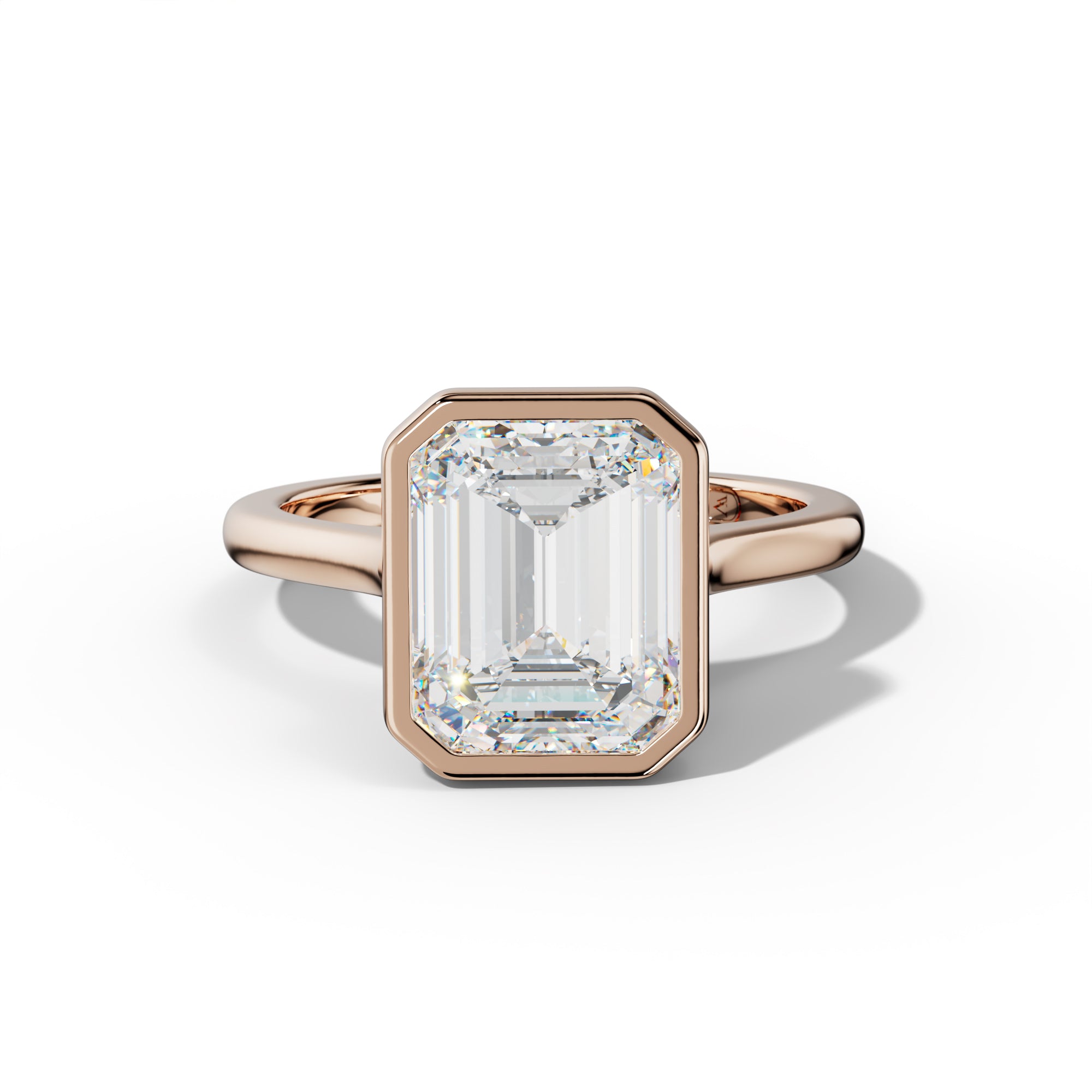 Nova Emerald Cut Engagement Ring