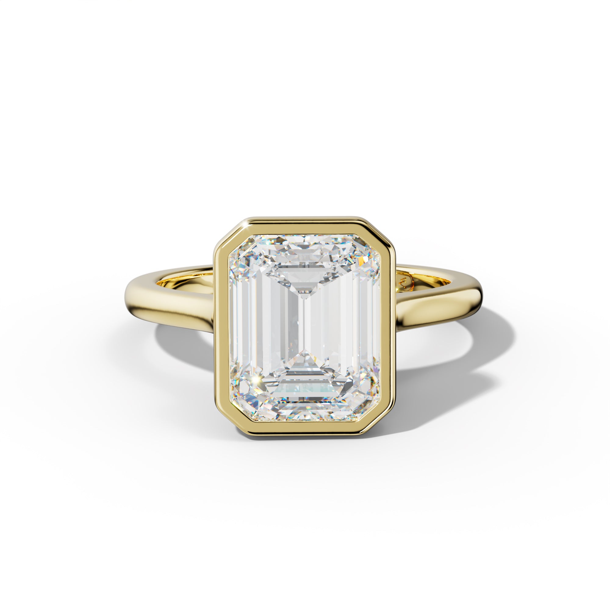 Nova Emerald Cut Engagement Ring