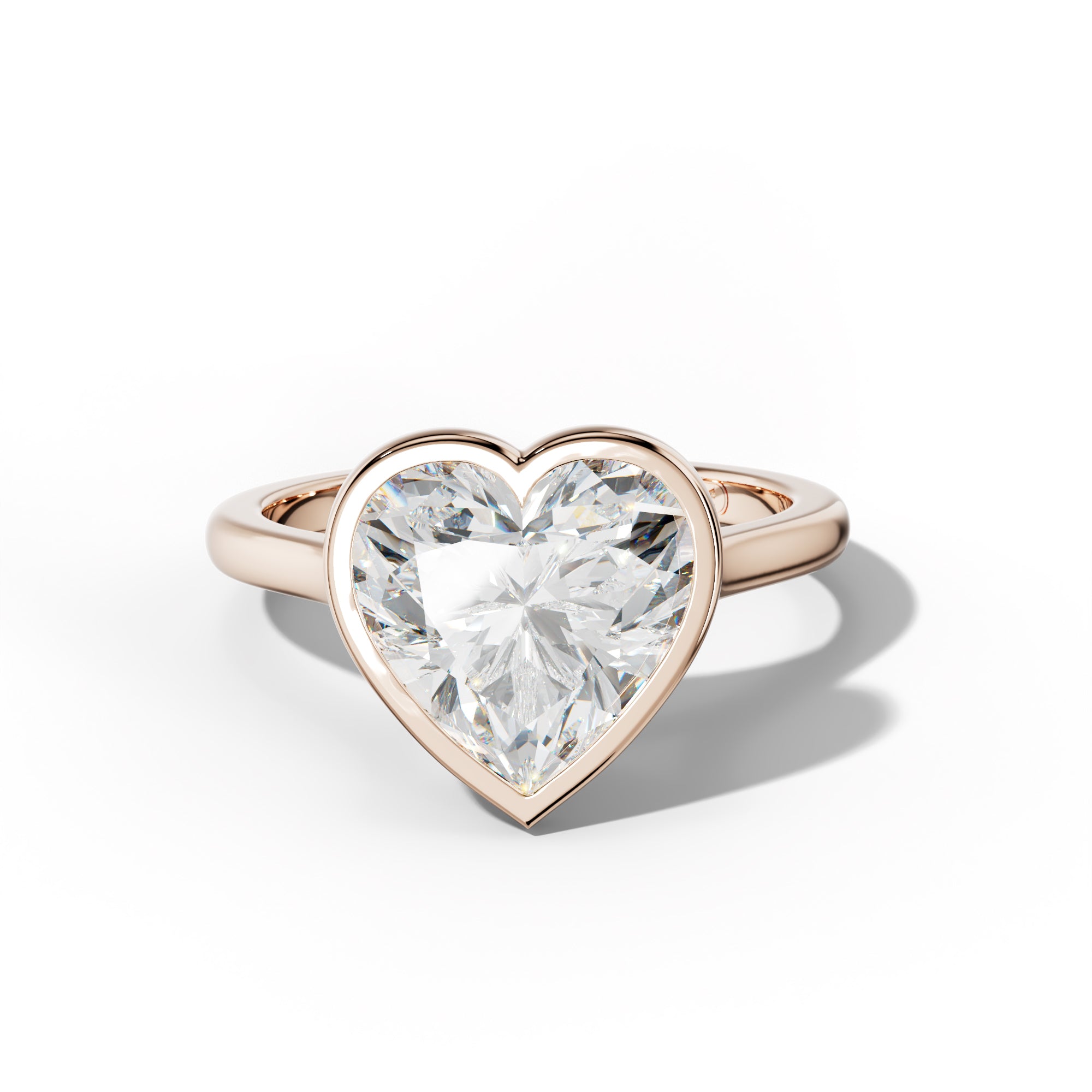Nova Heart Diamond Engagement Ring
