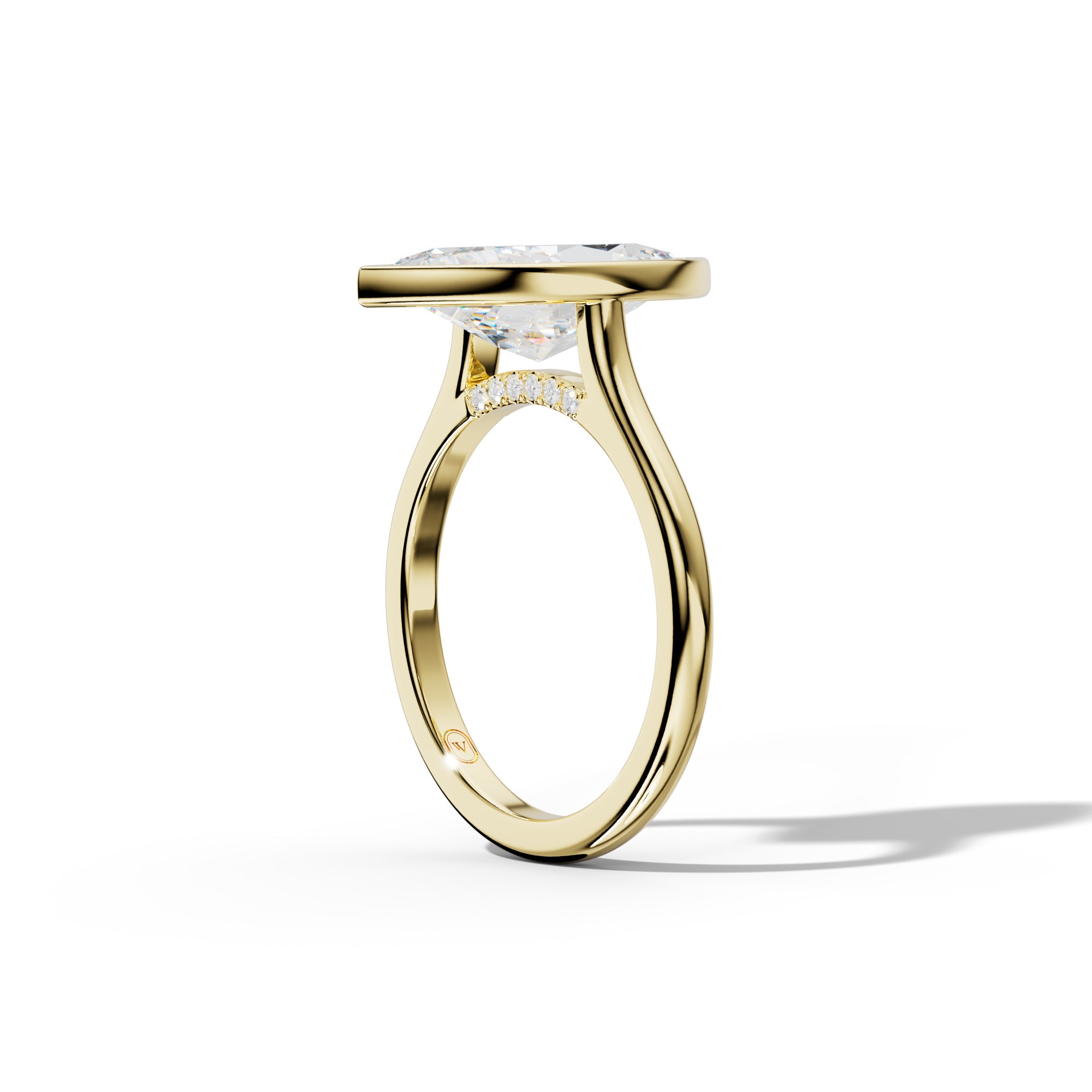 Nova Marquise Diamond Engagement Ring