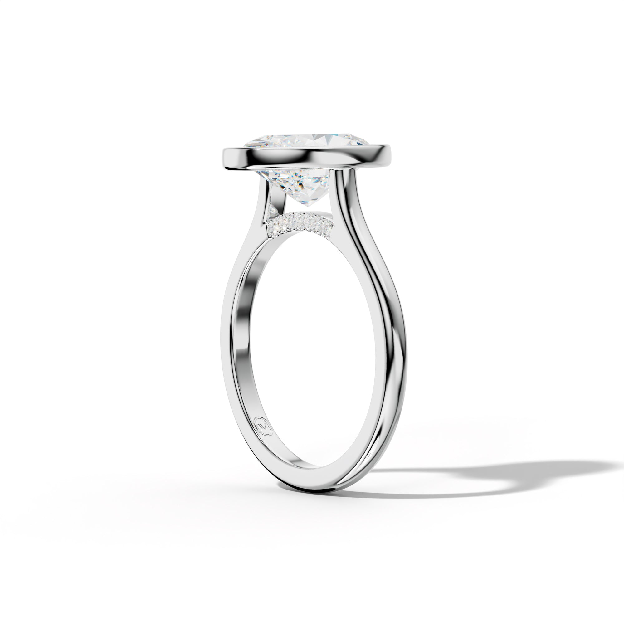 Nova Oval Diamond Engagement Ring